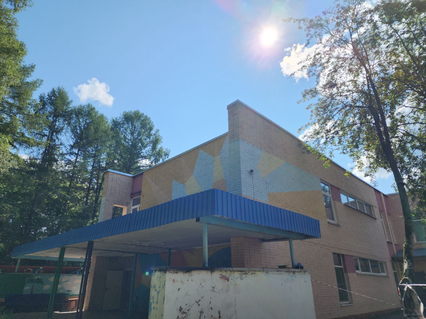 Черноголовка, Детский сад, Ремонт кровли,