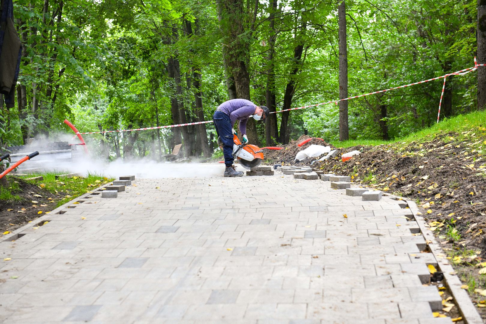парк, благоустройство, город,