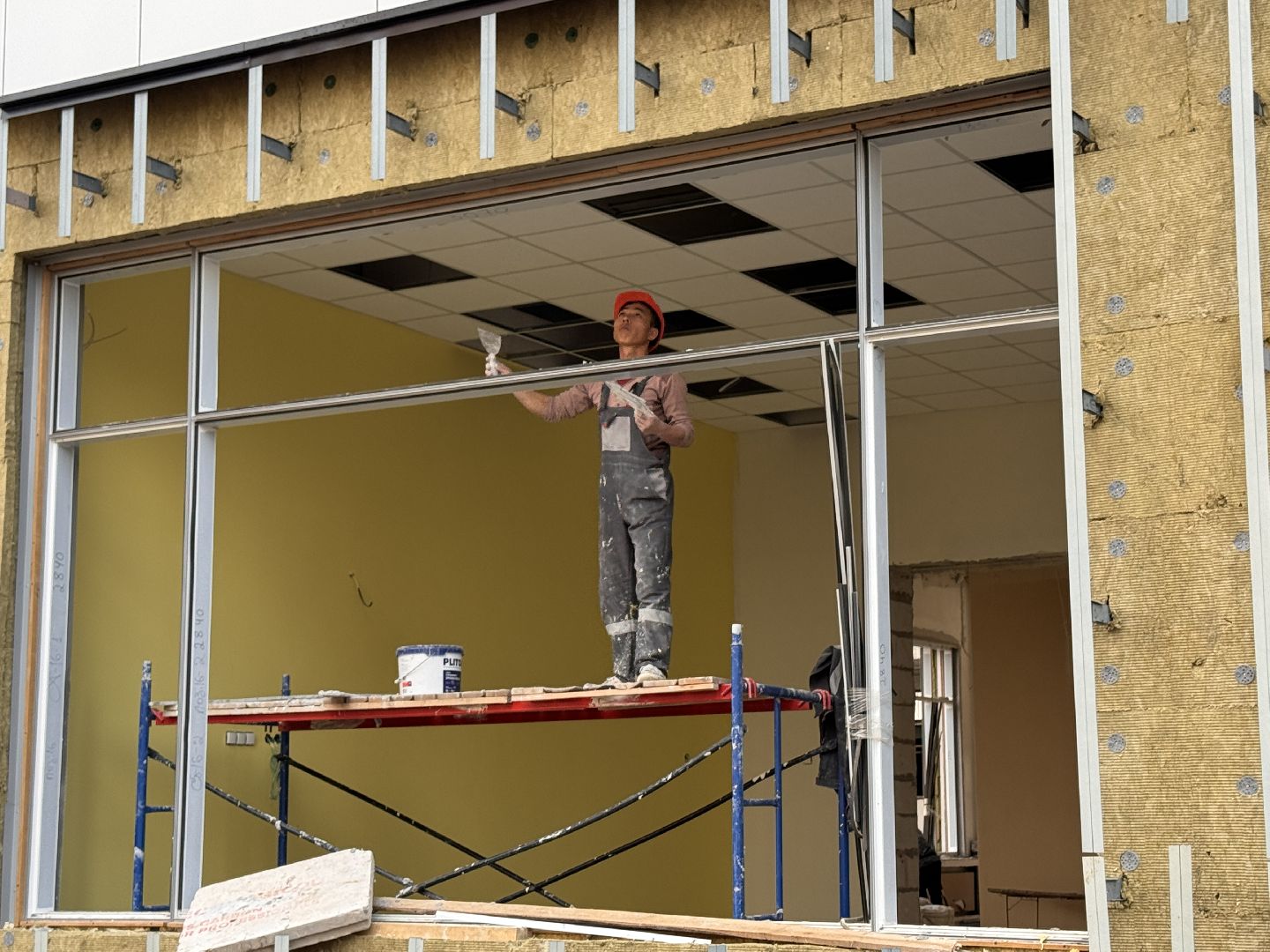 Строителство пристройки на 950 мест, Школа в Немчиновке, Одинцово, Строительство,