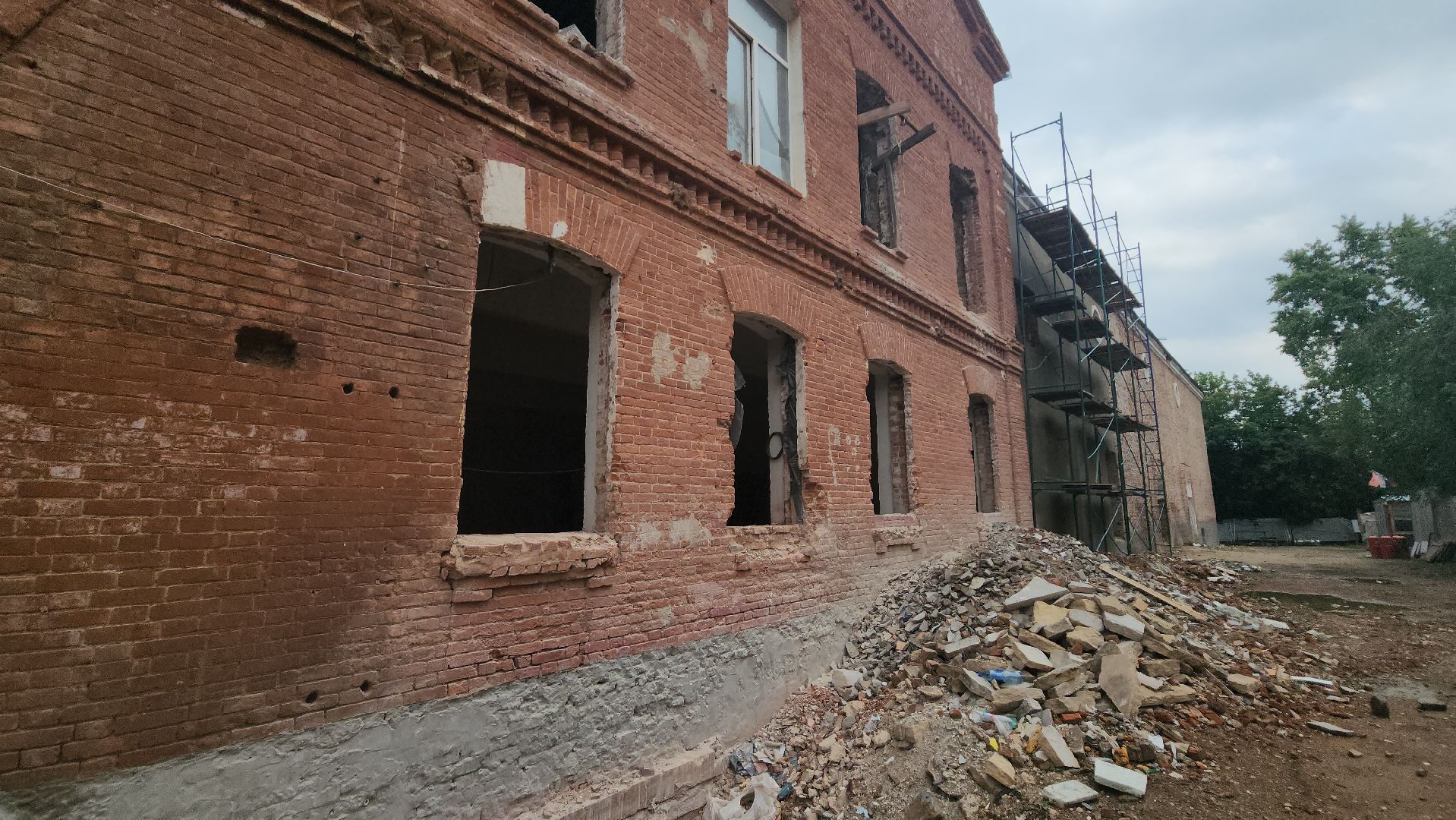 серпухов, дк исток в серухове, капитальный ремонт дк, улица красный текстильщик,