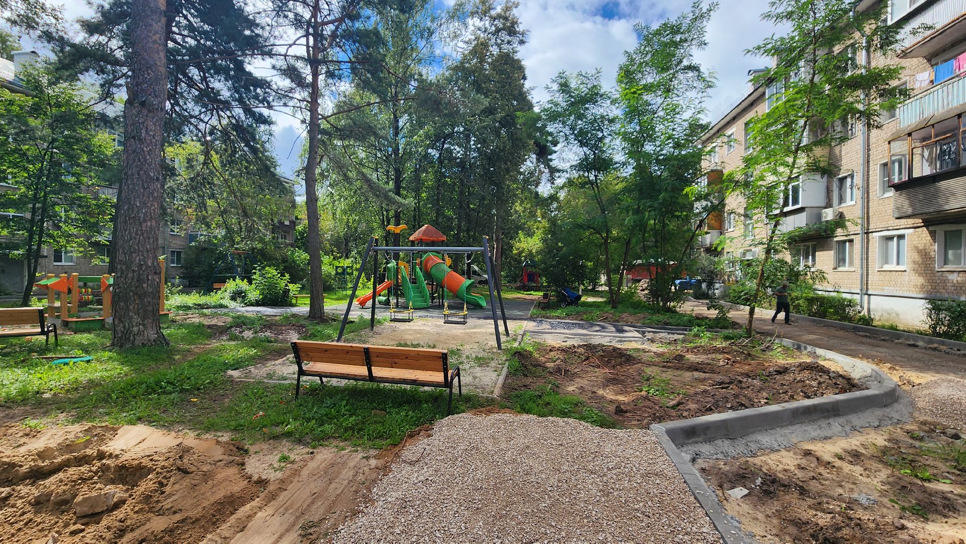 протвино, комплексное благоустройство, ул школьная,