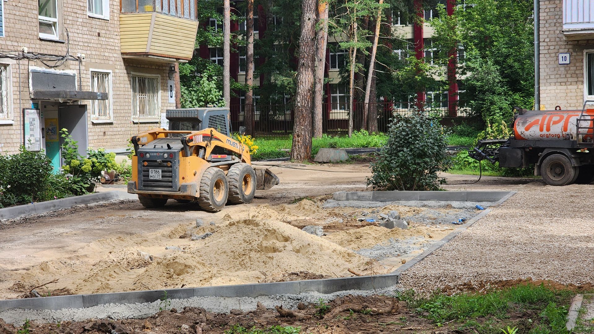 протвино, комплексное благоустройство, ул школьная,