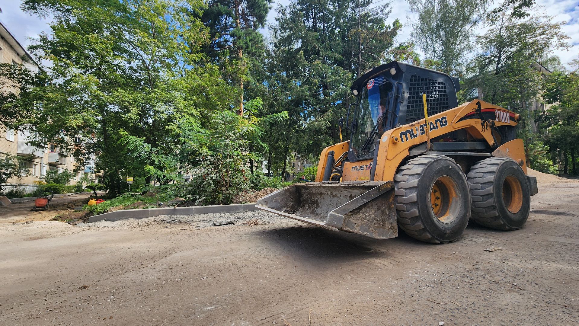 протвино, комплексное благоустройство, ул школьная,