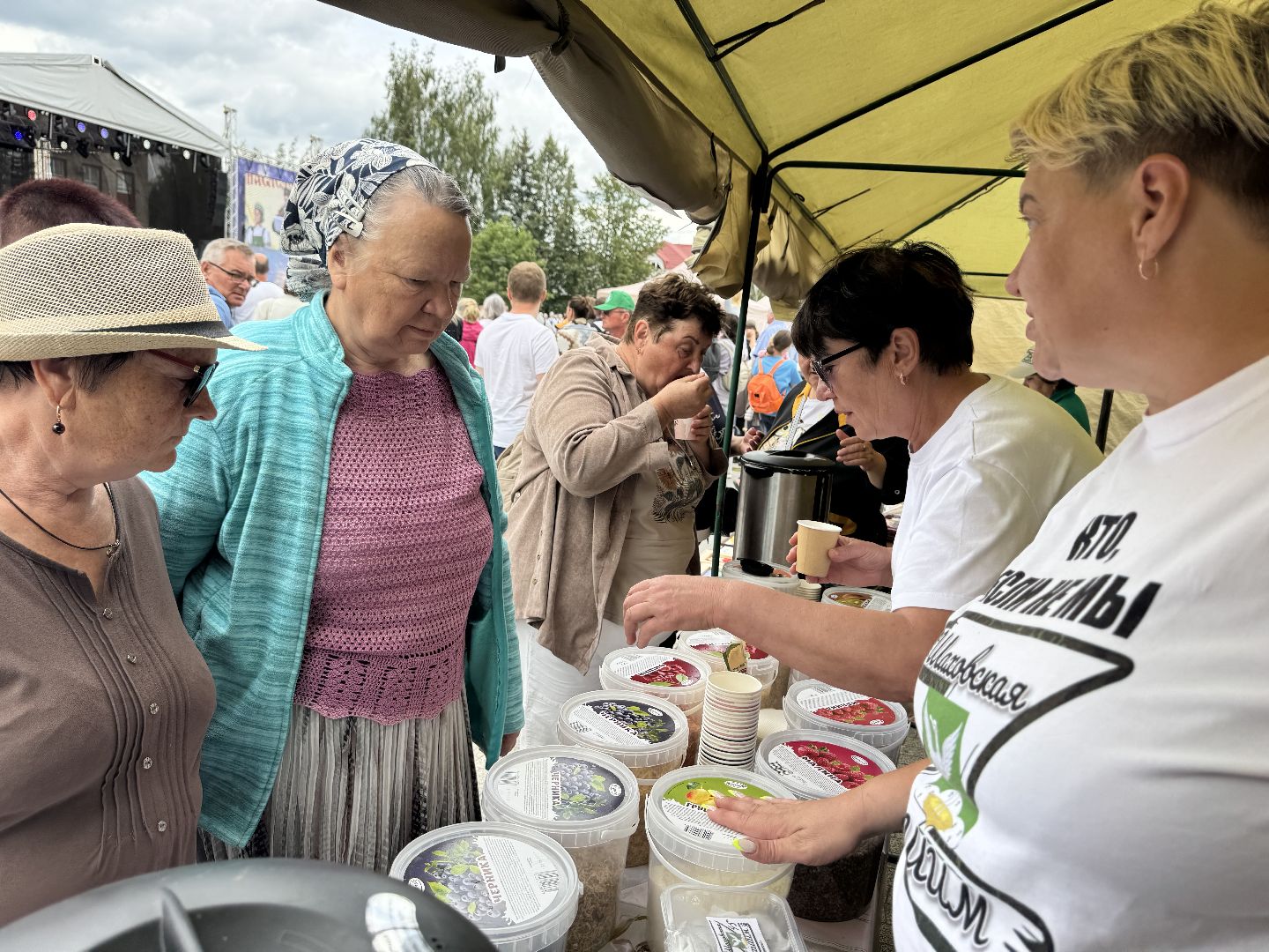 шаховская, штаб помощи, сво, гастрономический фестиваль,