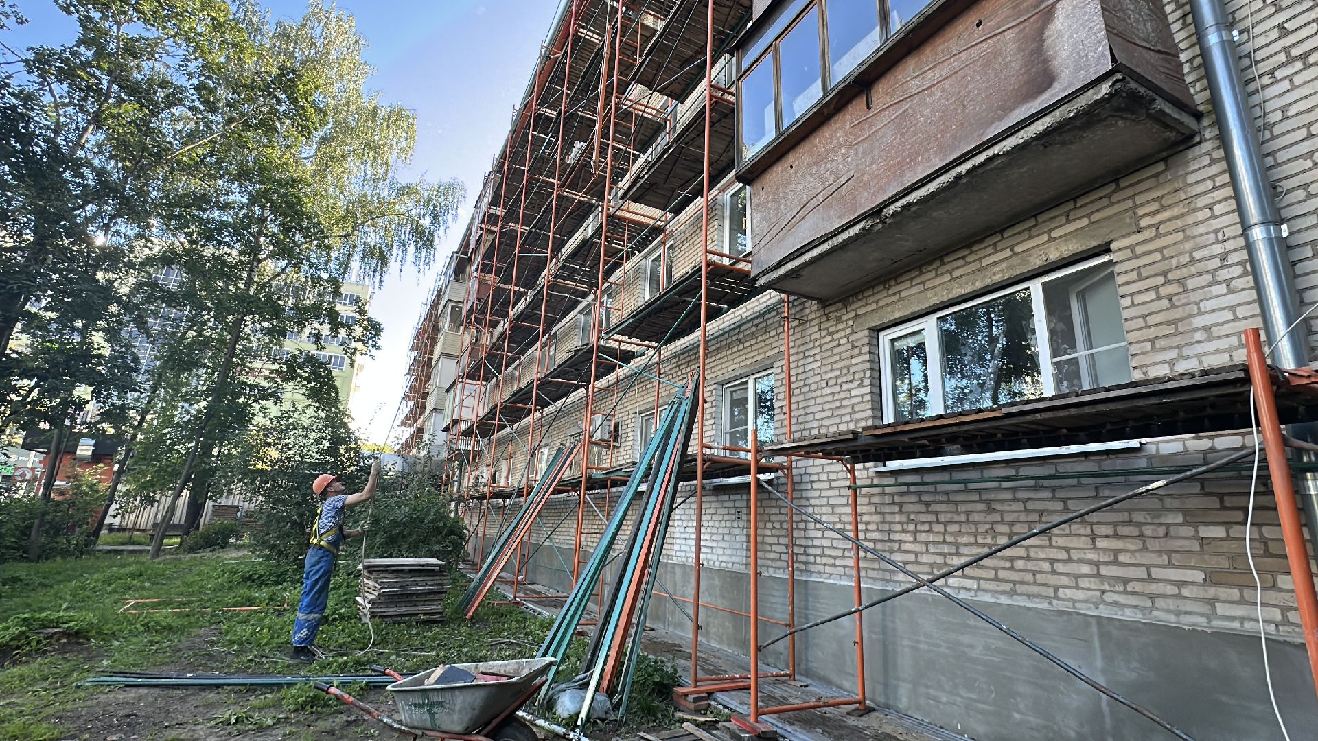 жкх, капитальный  ремонт, капитальный ремонт дома, пушкино,  пушкинский городской округ, фасад, крыша,