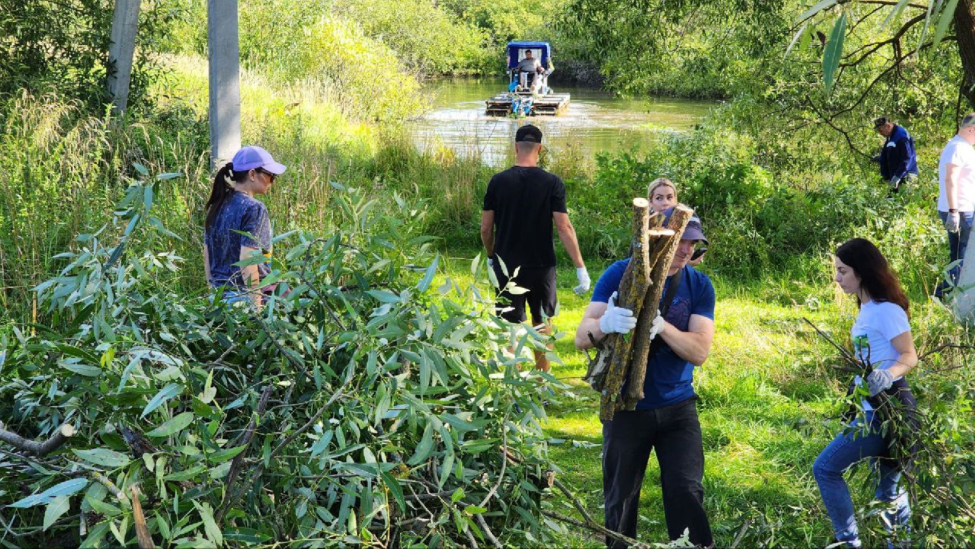 Дмитров, Внуковский пруд, Акция Чистый берег, Минэкологии, Минблаго,