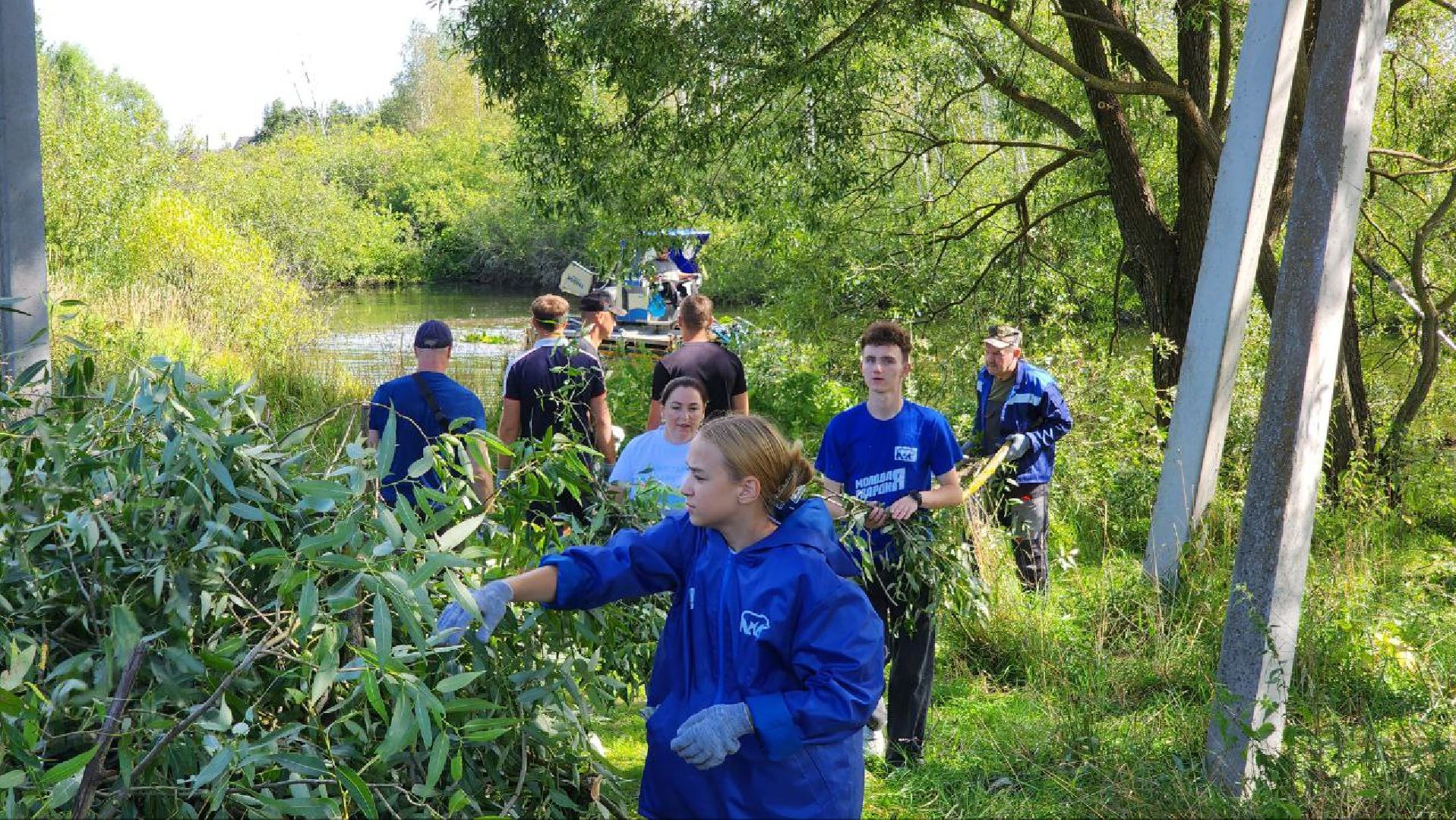 Дмитров, Внуковский пруд, Акция Чистый берег, Минэкологии, Минблаго,