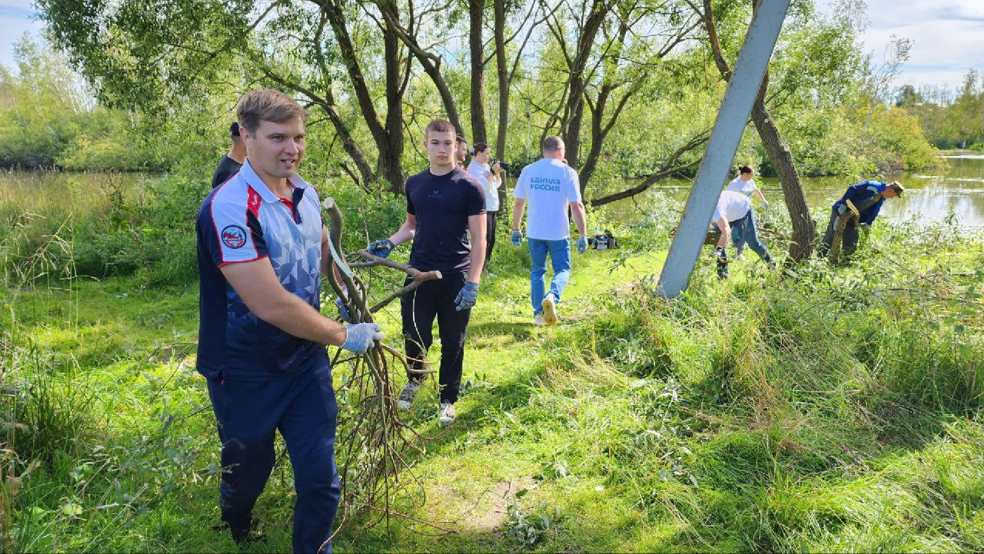Дмитров, Внуковский пруд, Акция Чистый берег, Минэкологии, Минблаго,