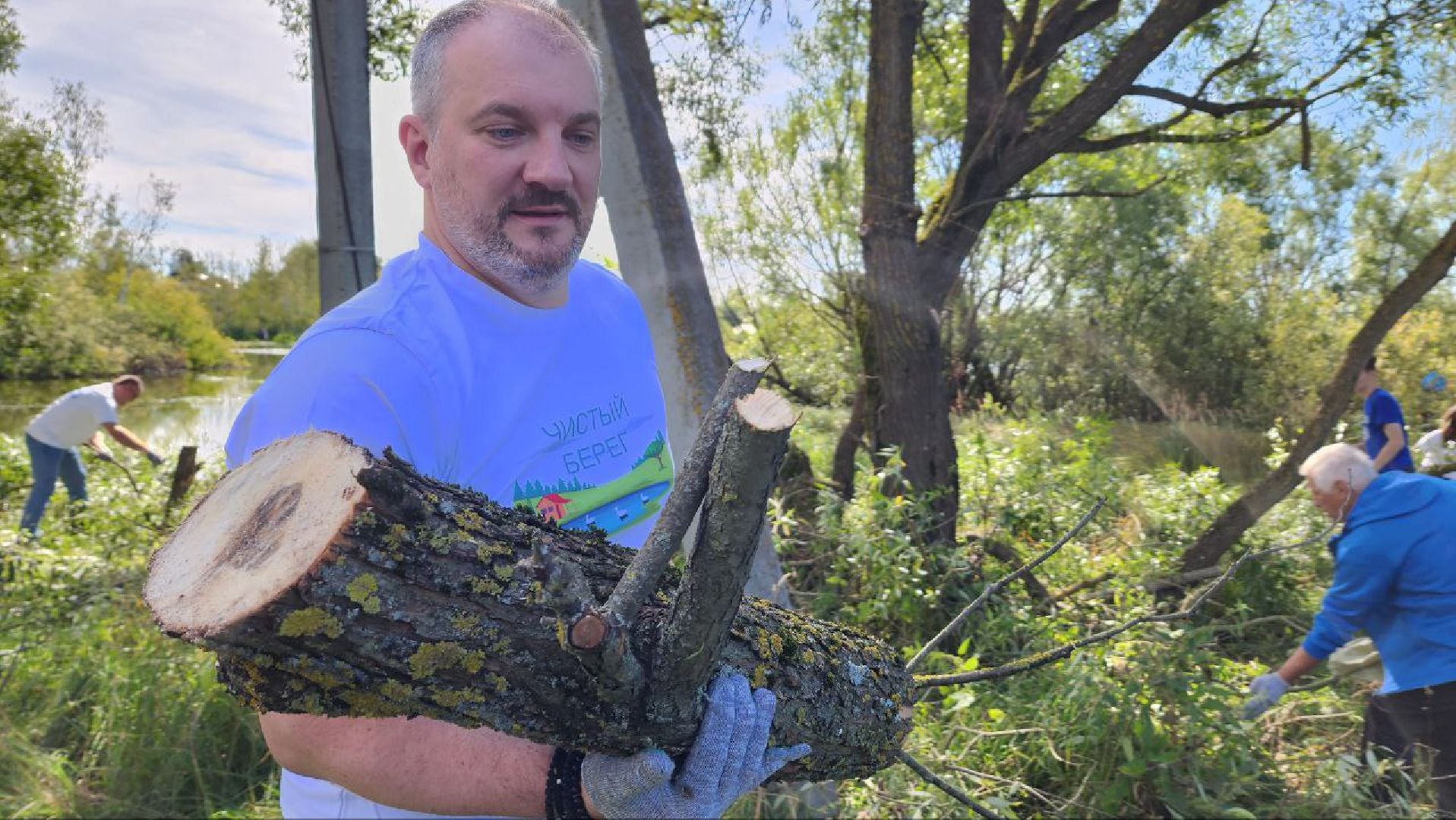 Дмитров, Внуковский пруд, Акция Чистый берег, Минэкологии, Минблаго,