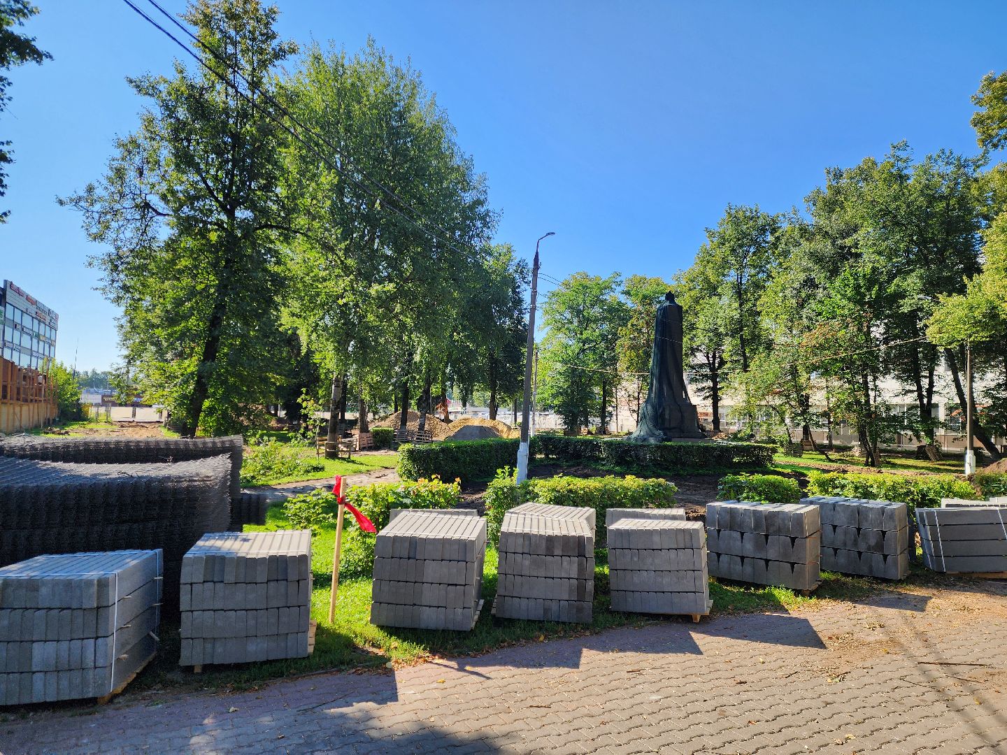 ногинск, благоустройство, жители, ремонт, сквер,