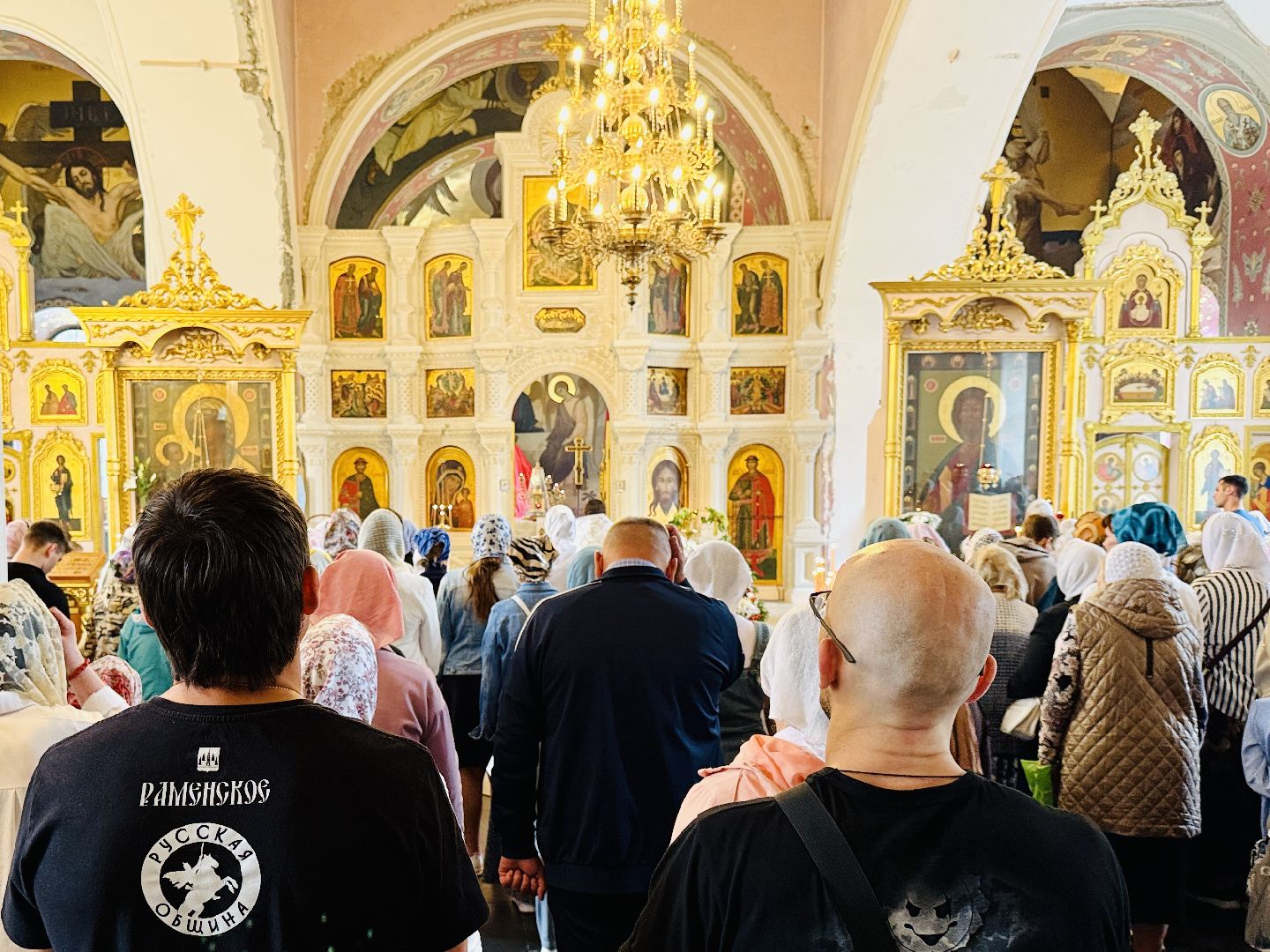 раменское, яблочный спас, троицкий храм раменское,