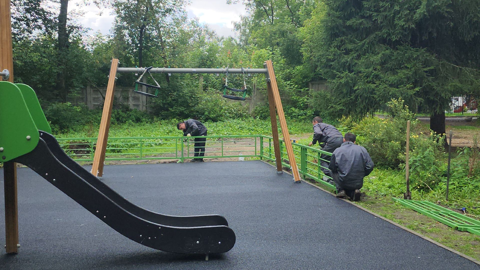 вертикалки, правдинский, пушкинский, детская площадка, монтаж площадки, дети,резиновое покрытие, игровые комплексы, качели, горка,
