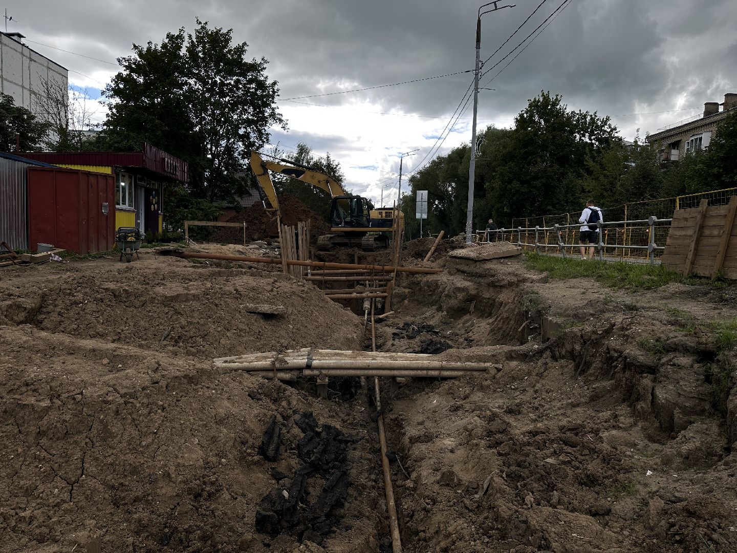 жкх, замена коммуникаций, канализация, канализационные сети, сергиево-посадский городской округ, хотьково,