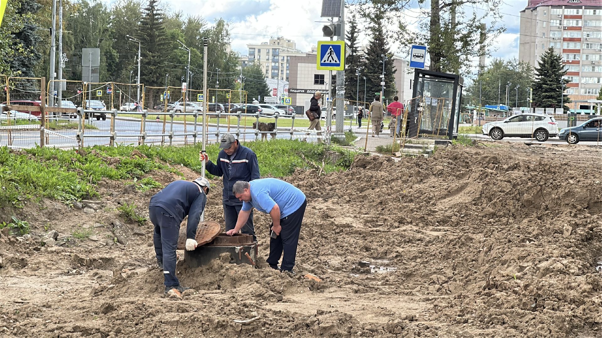 жкх, замена коммуникаций, канализация, канализационные сети, сергиево-посадский городской округ, хотьково,