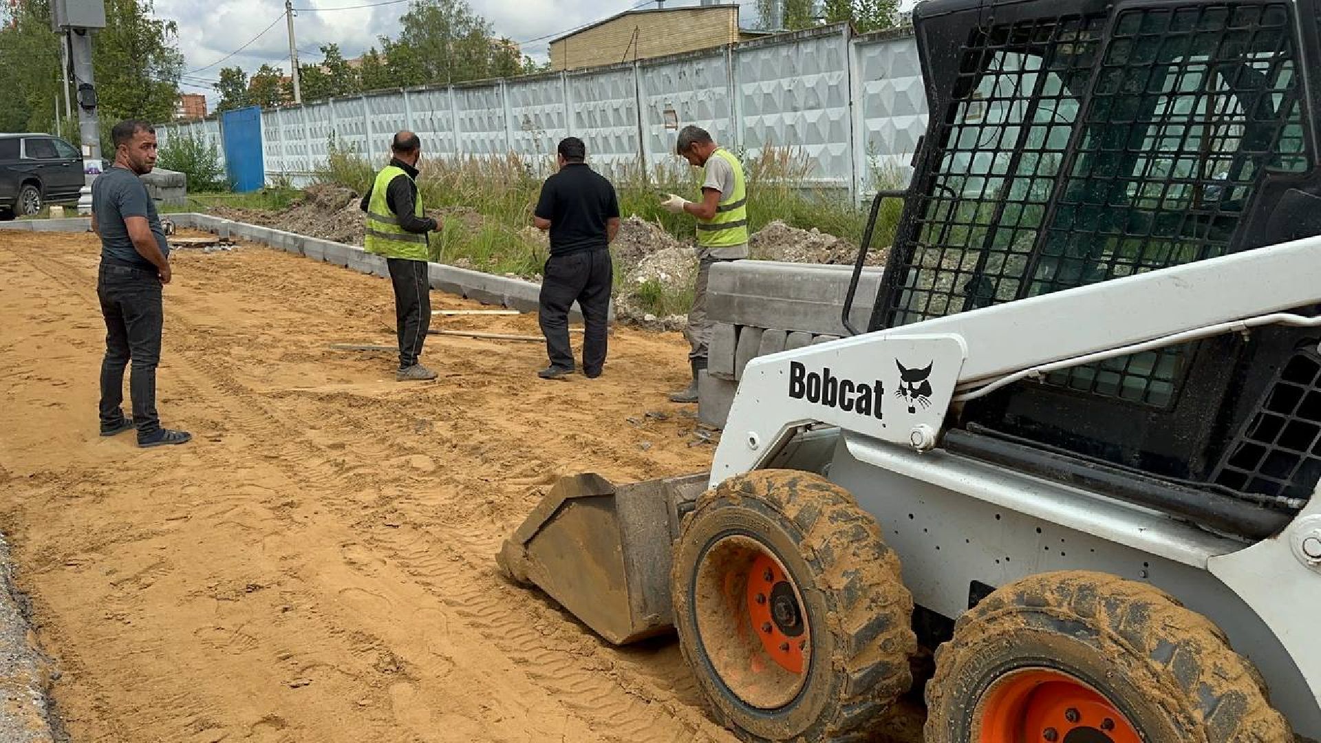 благоустройство, домодедово, новые парковочные места,