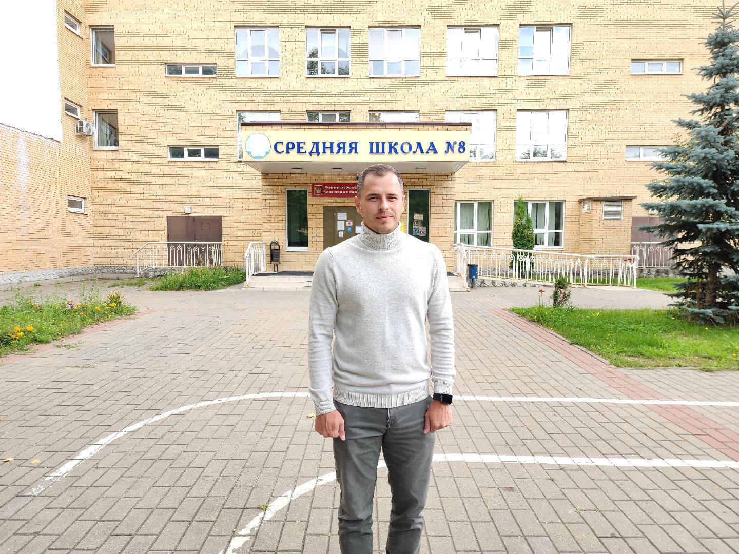 раменское, образование, подготовка к новому учебному году, ремонт зданий образовательных учреждений округа , раменская средняя школа 8,