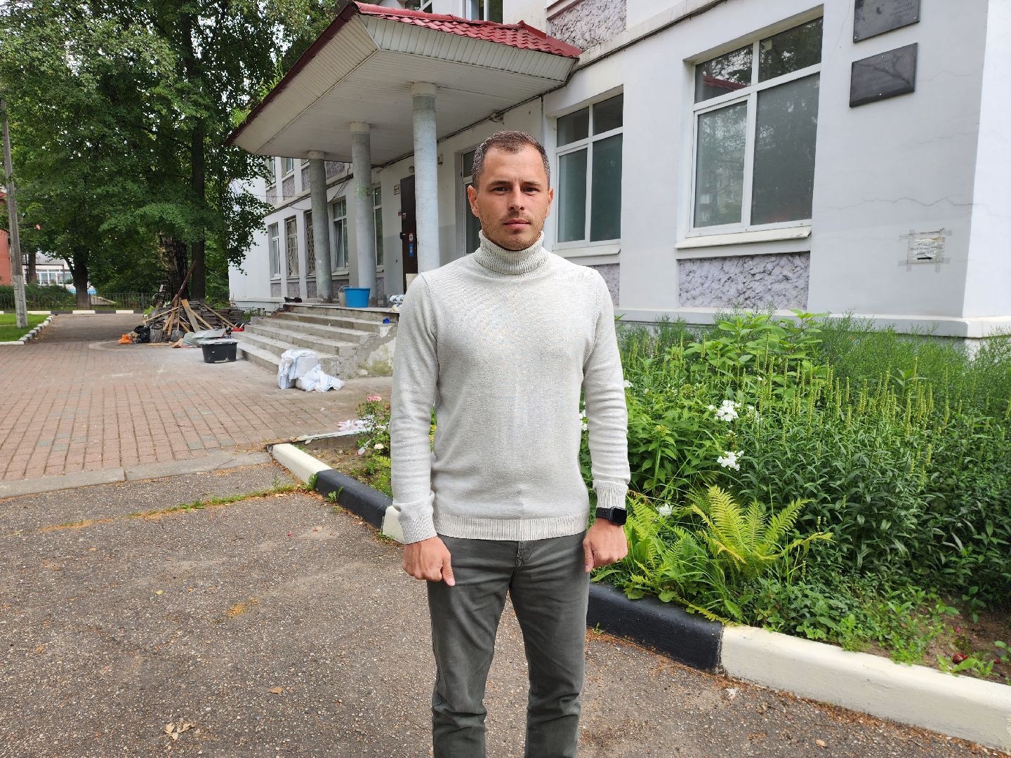 раменское, образование, подготовка к новому учебному году, ремонт зданий образовательных учреждений округа , раменская средняя школа 8,