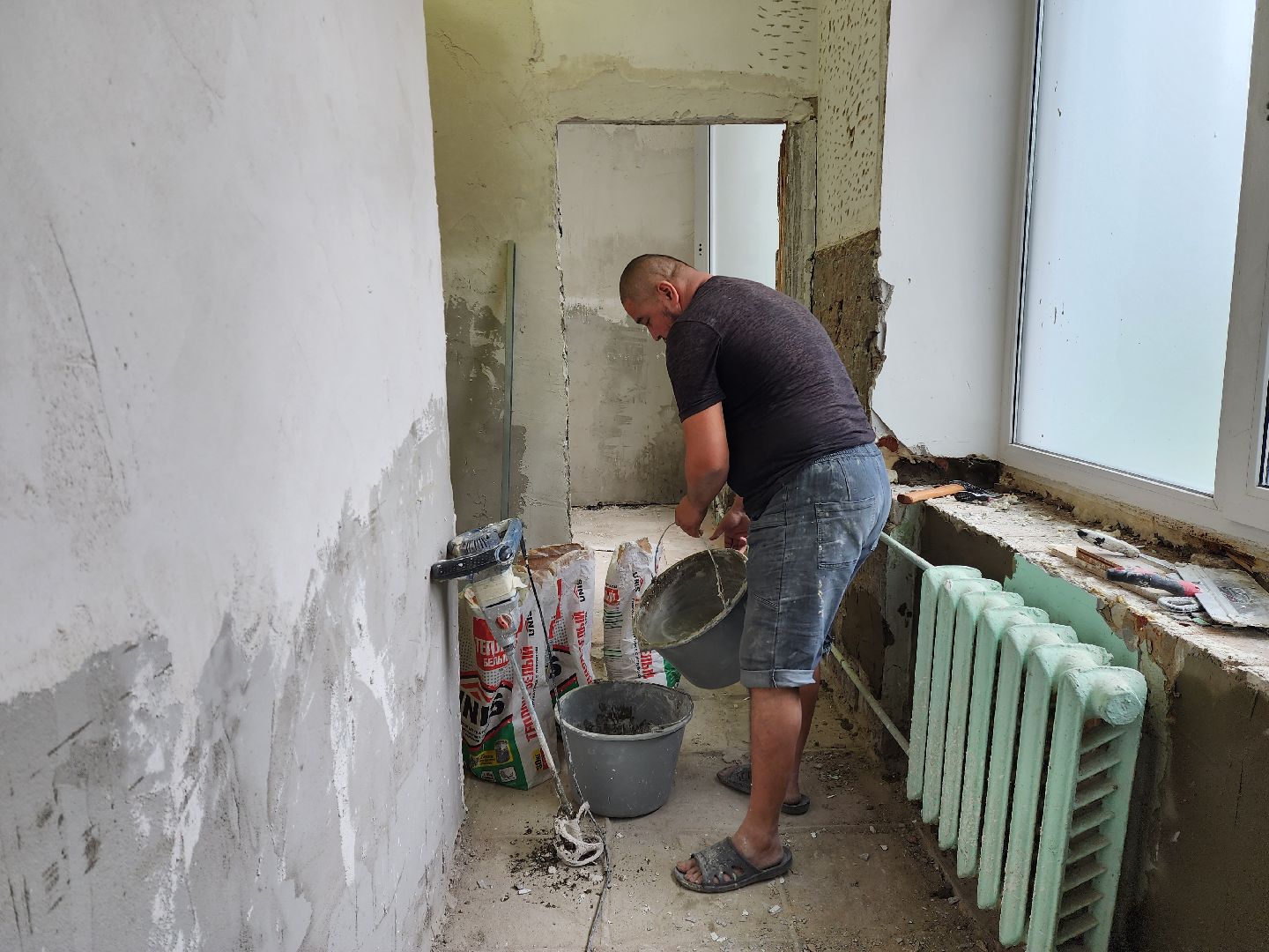 раменское, образование, подготовка к новому учебному году, ремонт зданий образовательных учреждений округа , раменская средняя школа 8,