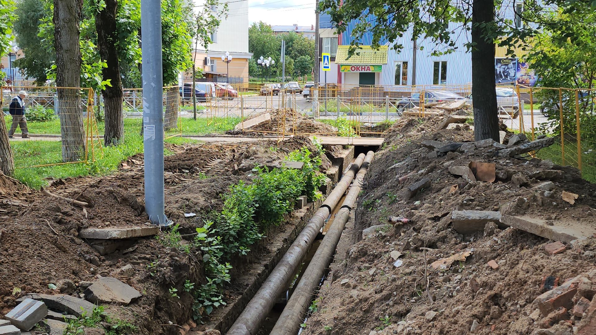 ступино, капитальный ремонт, теплосети, трубы, отопление, горячая вода, котельная,