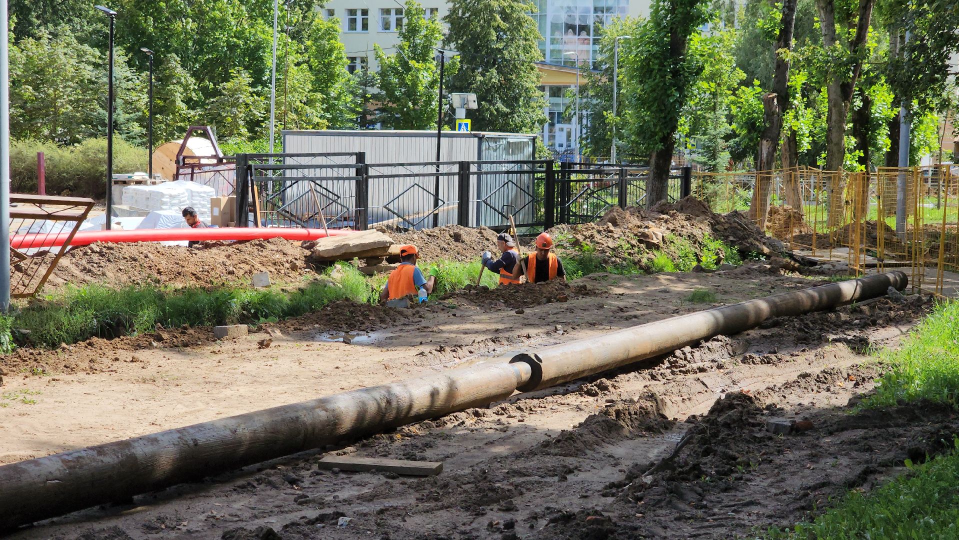 ступино, капитальный ремонт, теплосети, трубы, отопление, горячая вода, котельная,