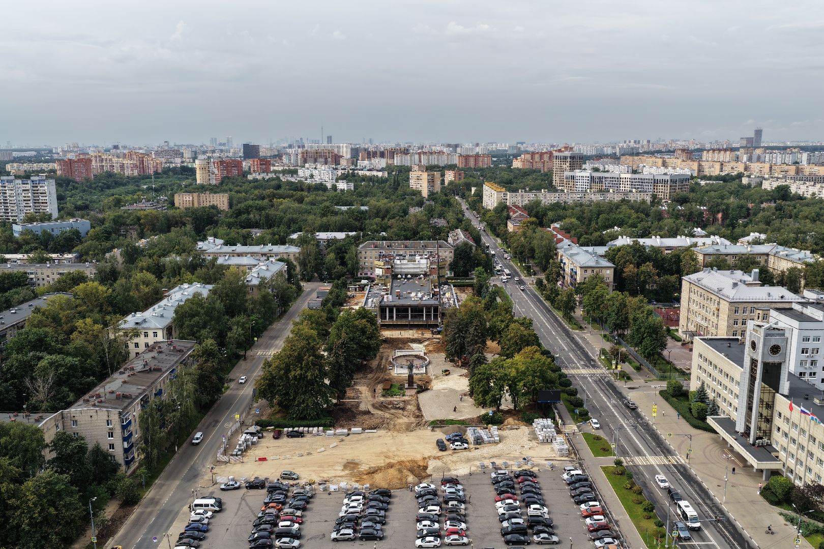 видео с коптера, театр драмы и комедии фэст,
