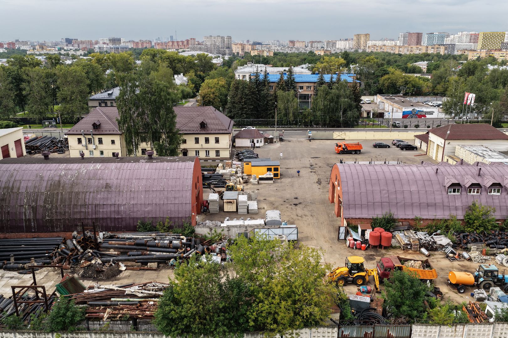 видео с коптера, мытищинская теплосеть, жкх подмосковья,