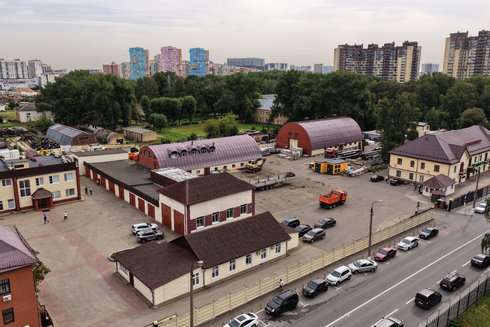 видео с коптера, мытищинская теплосеть, жкх подмосковья,