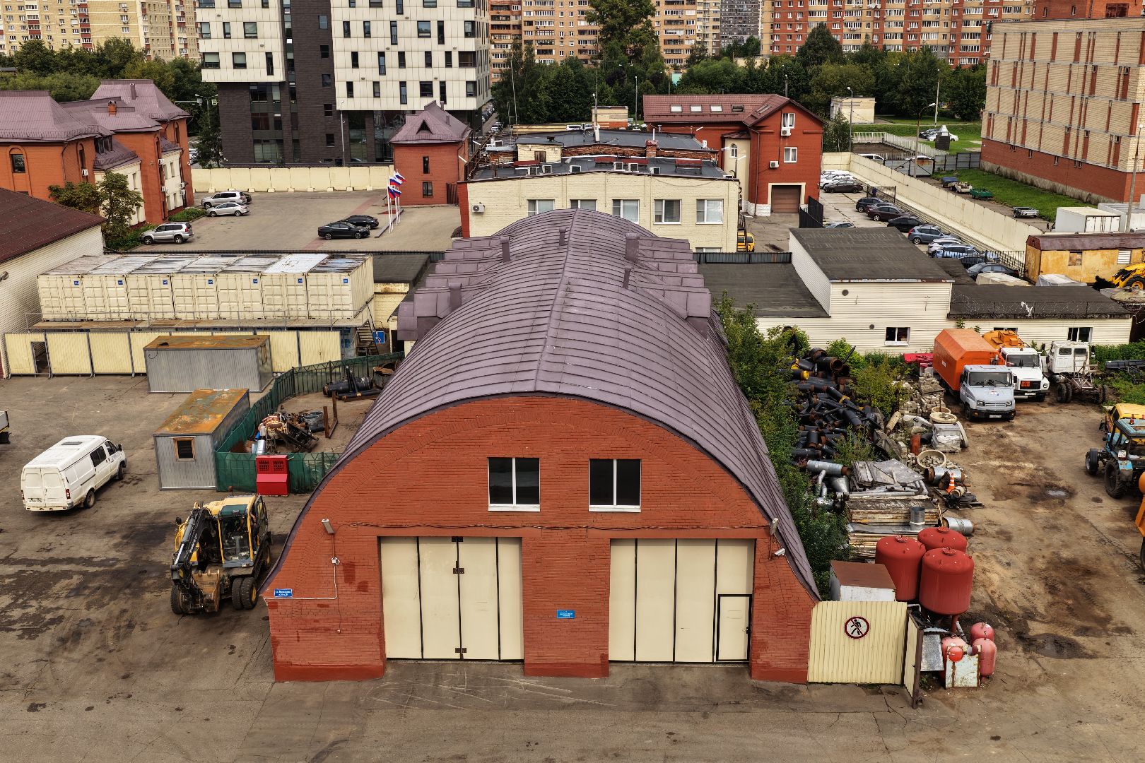 видео с коптера, мытищинская теплосеть, жкх подмосковья,