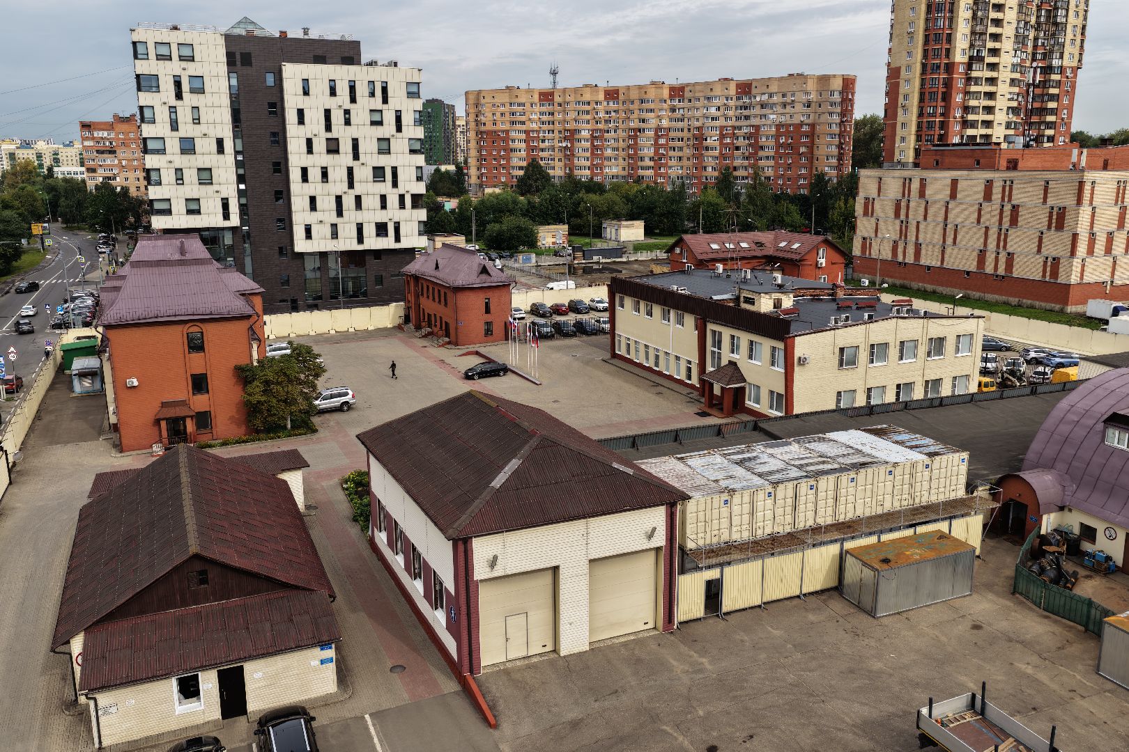 видео с коптера, мытищинская теплосеть, жкх подмосковья,