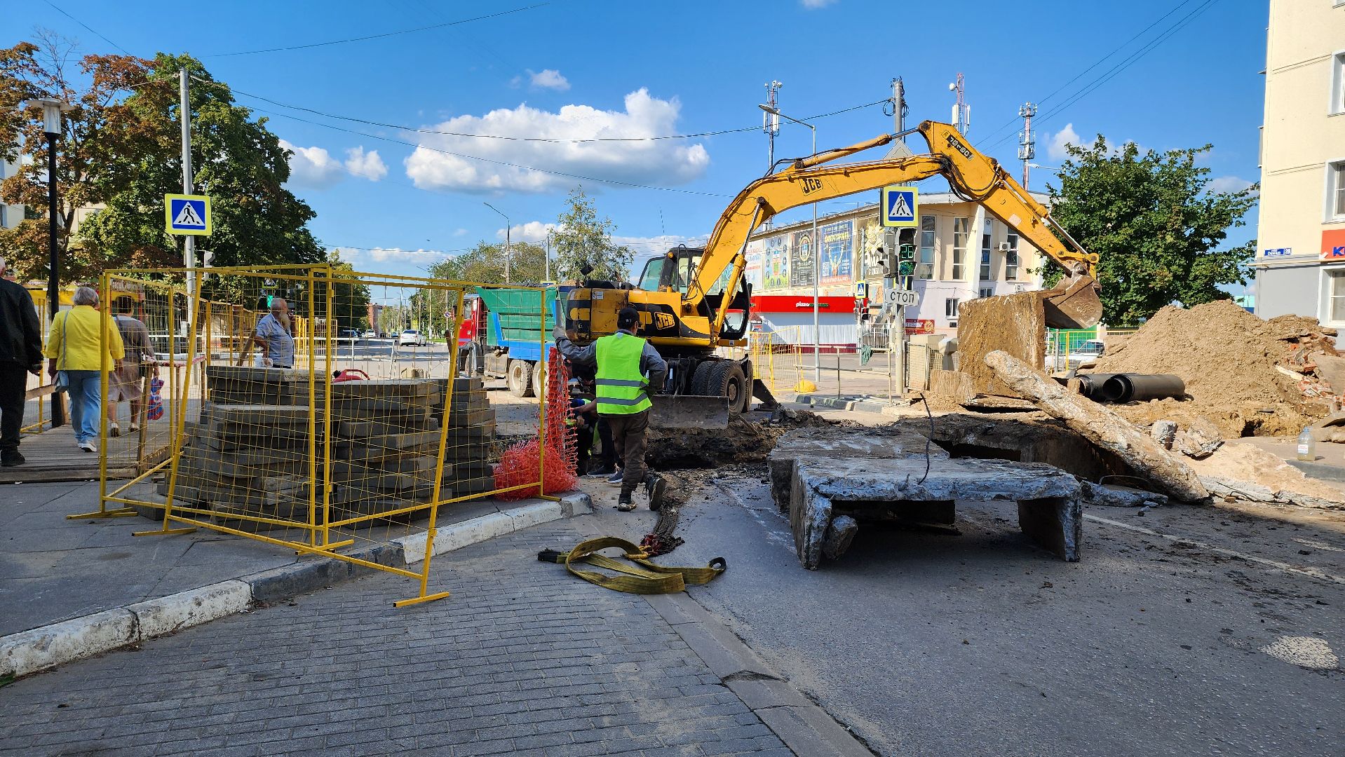 кашира, ремонт, теплосети, горячее водоснабжение, замена труб, отопительный сезон, отопление,