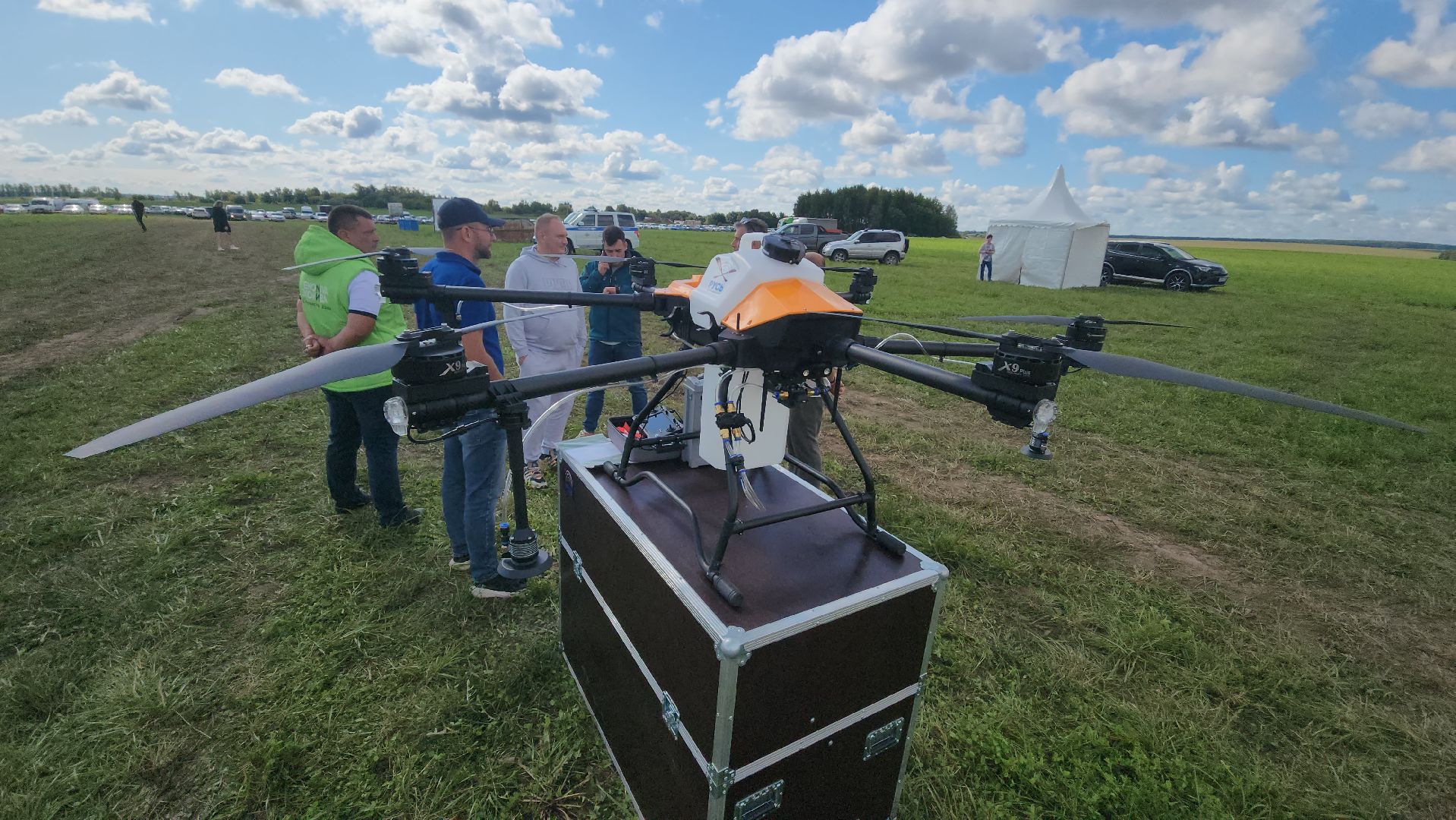 Зарайск, день поля в зарайске, Аршин, Беспилотник для аграриев,