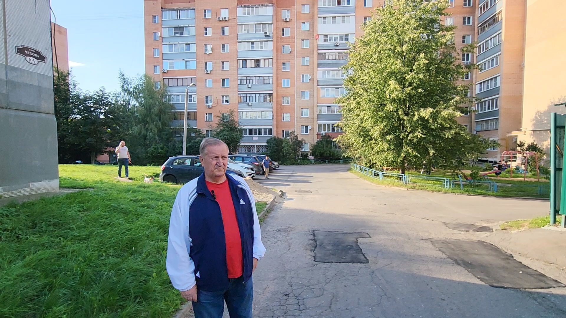 чехов, улица чехова, проезды и проходы во дворах, ямочный ремонт, текущий ремонт дорог, обращения жителей, портал добродел, администрация чехова, мбу чеховское благоустройство,