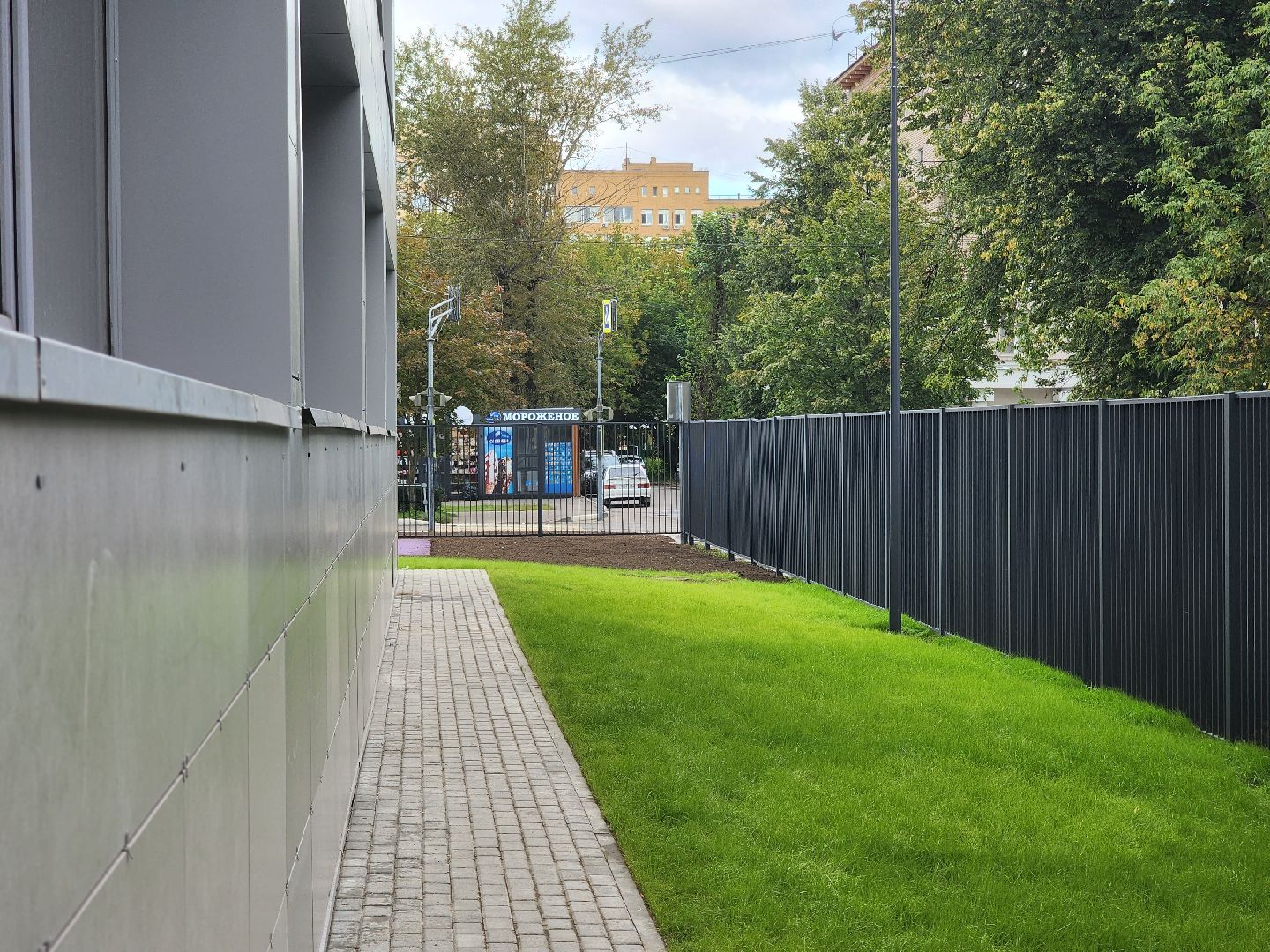 королёв, благоустройство , школа 1,