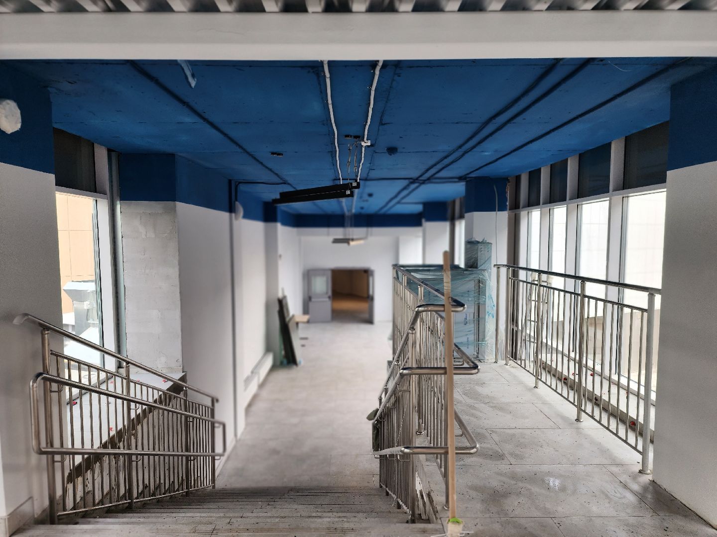 королёв, отапливаемый переход к школе 1, строительство в королеве ,