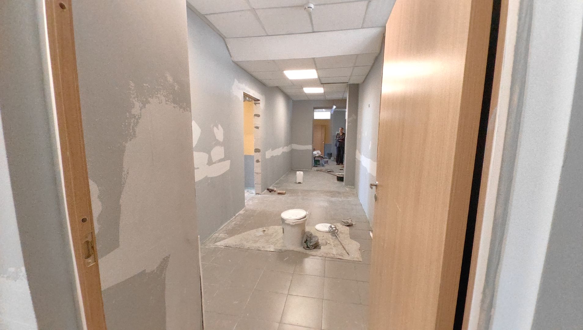 ремонт, санузел, школа, учебный год, потолки,