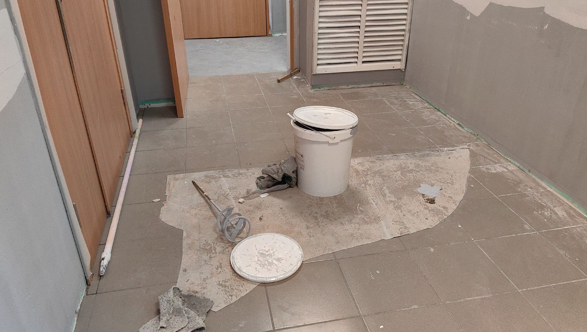 ремонт, санузел, школа, учебный год, потолки,