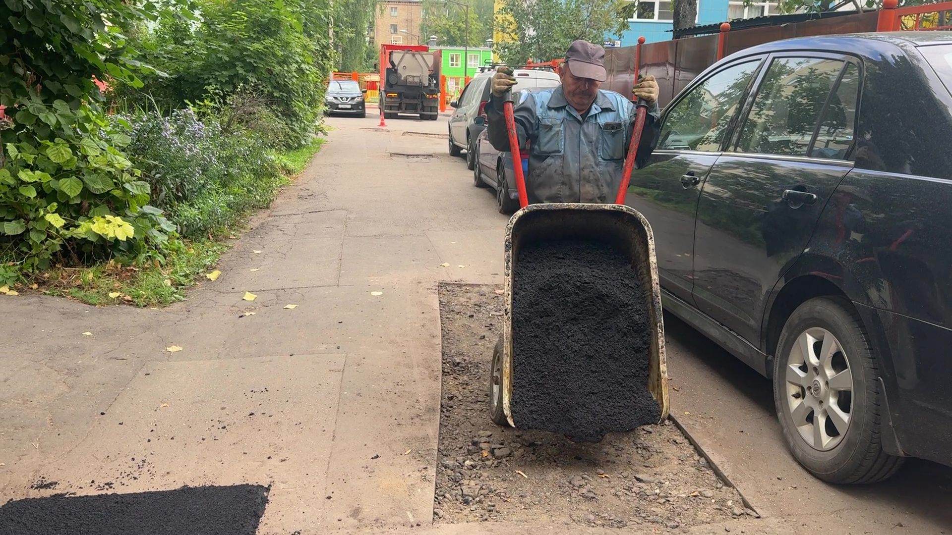 реутов, асфальт, благоустройство, дороги,