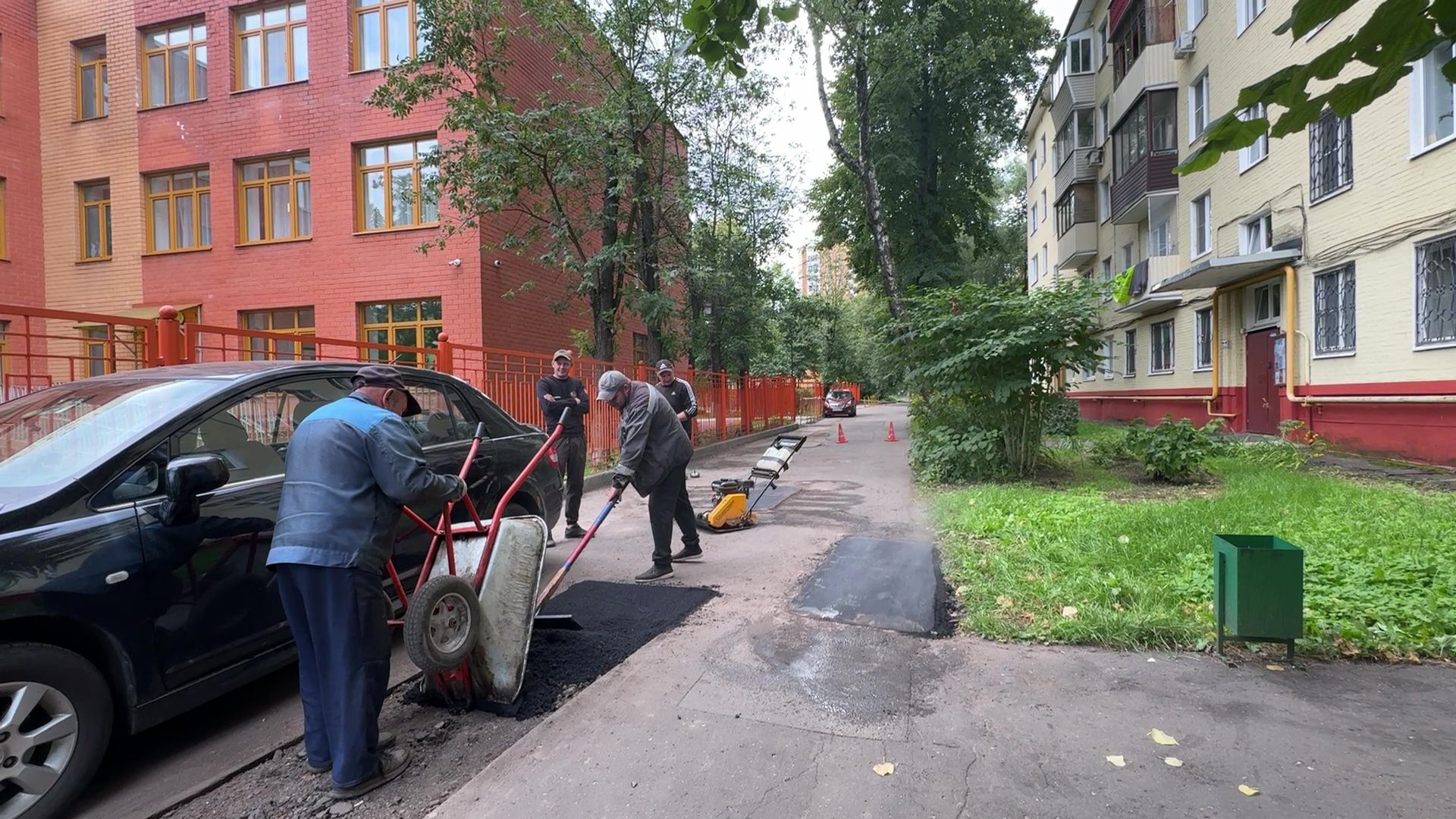 реутов, асфальт, благоустройство, дороги,