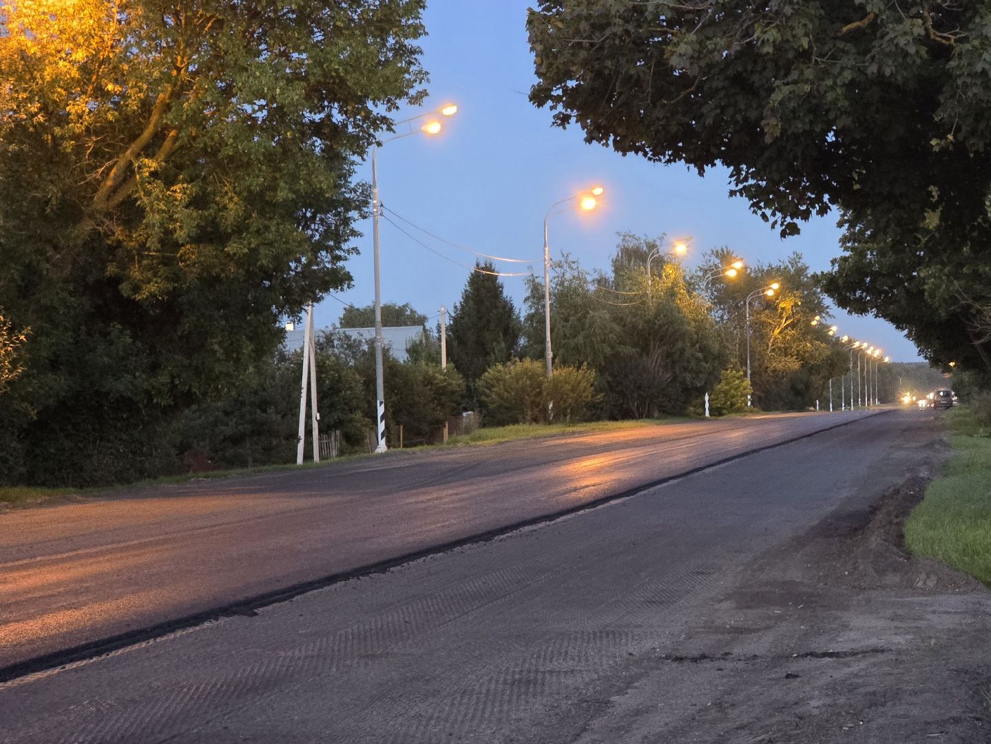 Коломна, дорожный ремонт, новый асфальт, м5 урал,