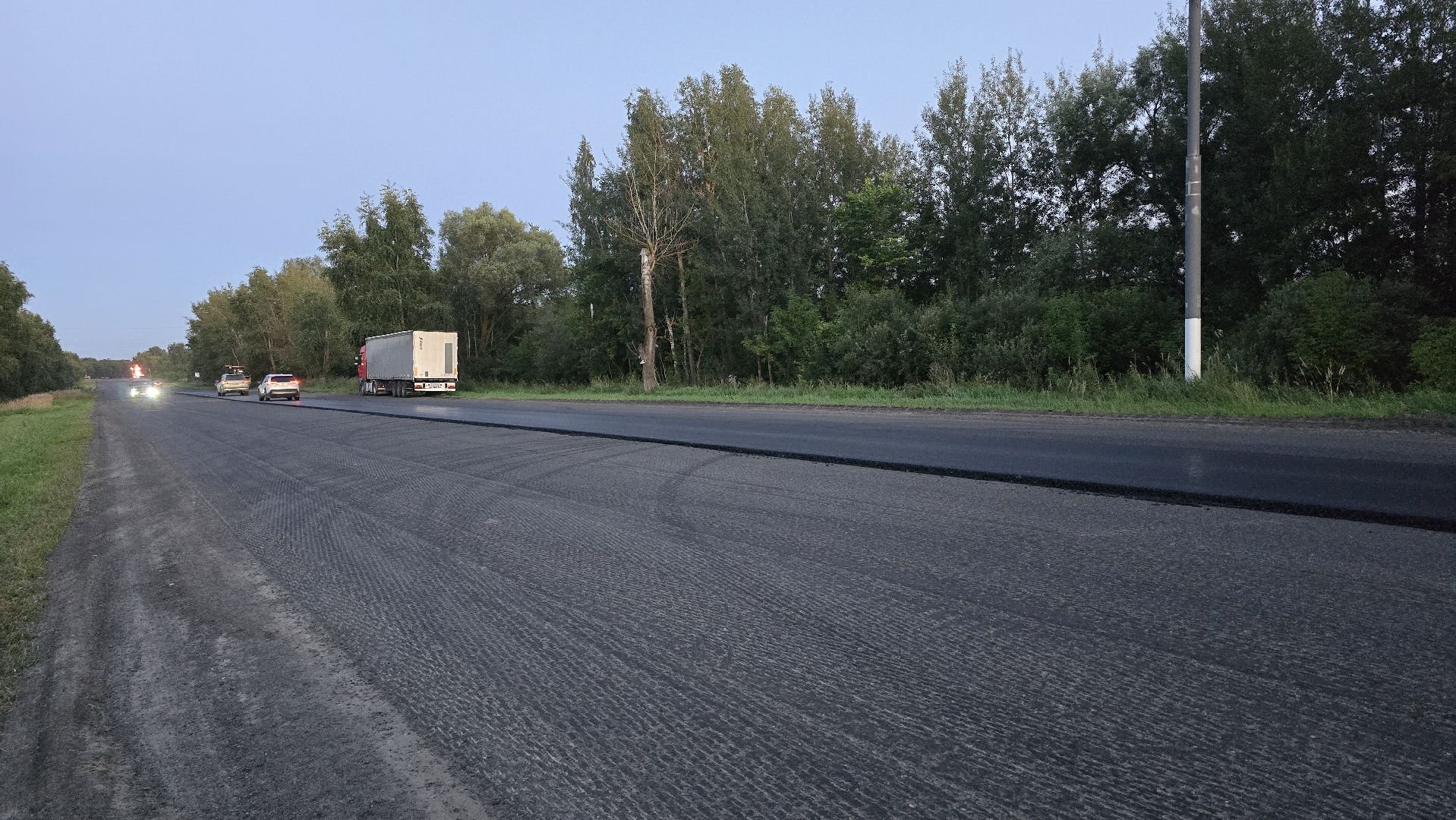 Коломна, дорожный ремонт, новый асфальт, м5 урал,