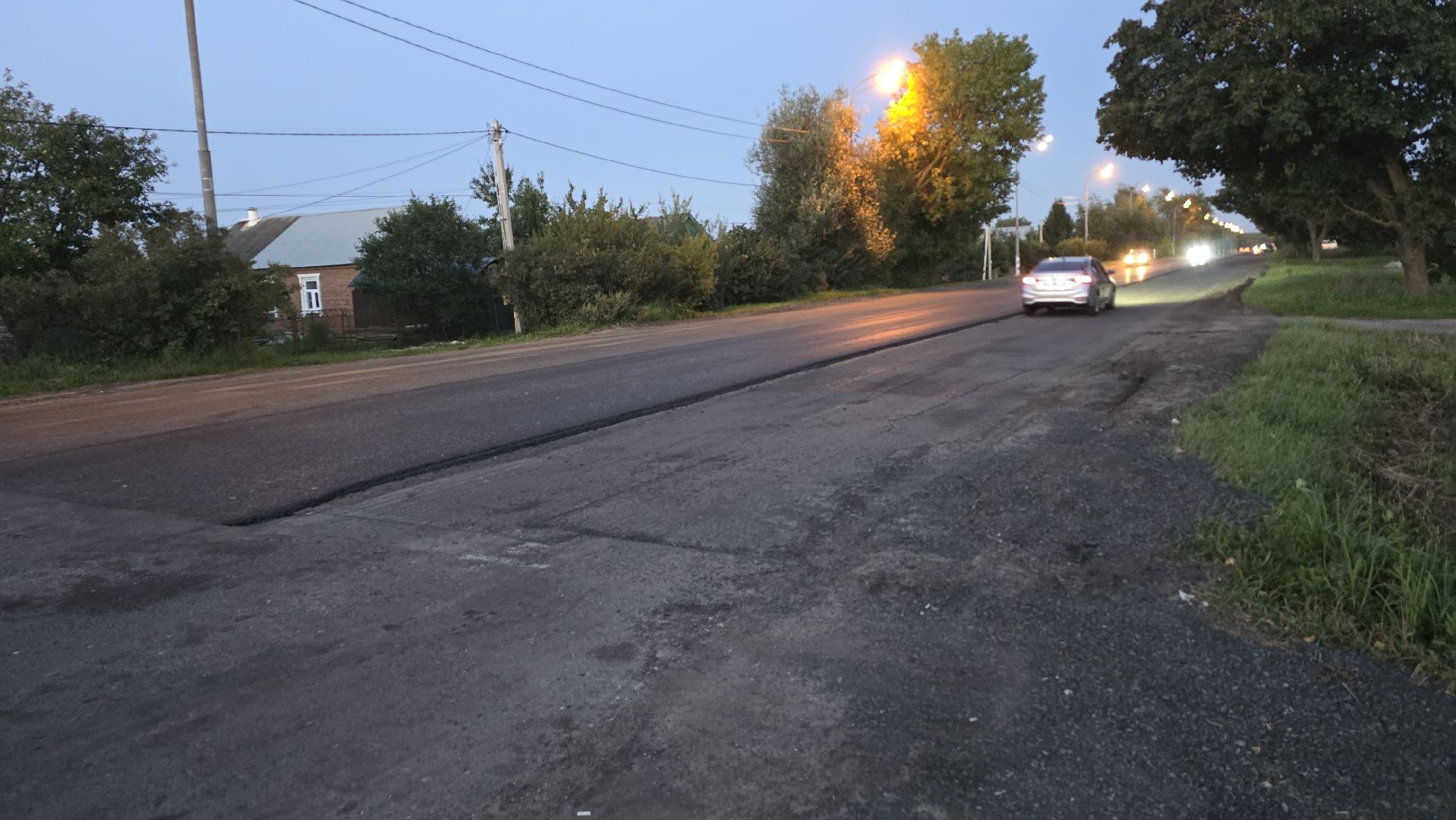 Коломна, дорожный ремонт, новый асфальт, м5 урал,