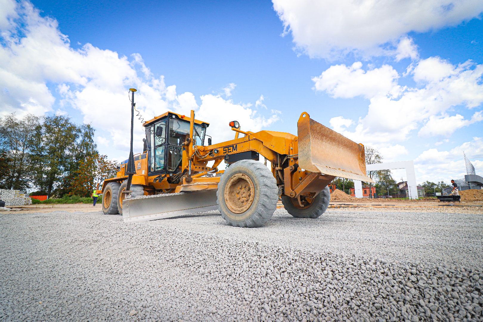 клин, общество, капремонт стадиона, строительство, подмосковье,