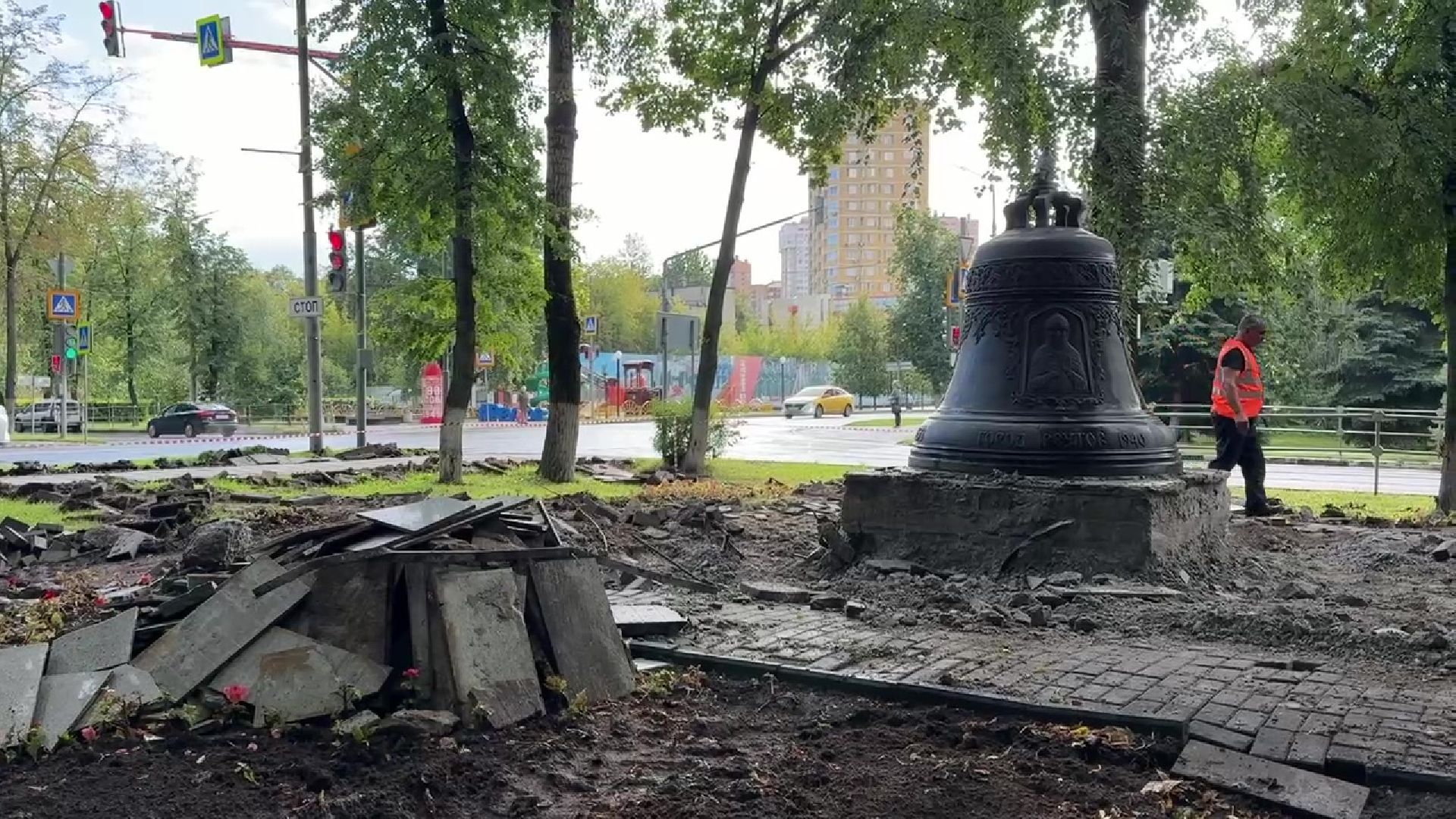 реутов, реконструкция, колокол,