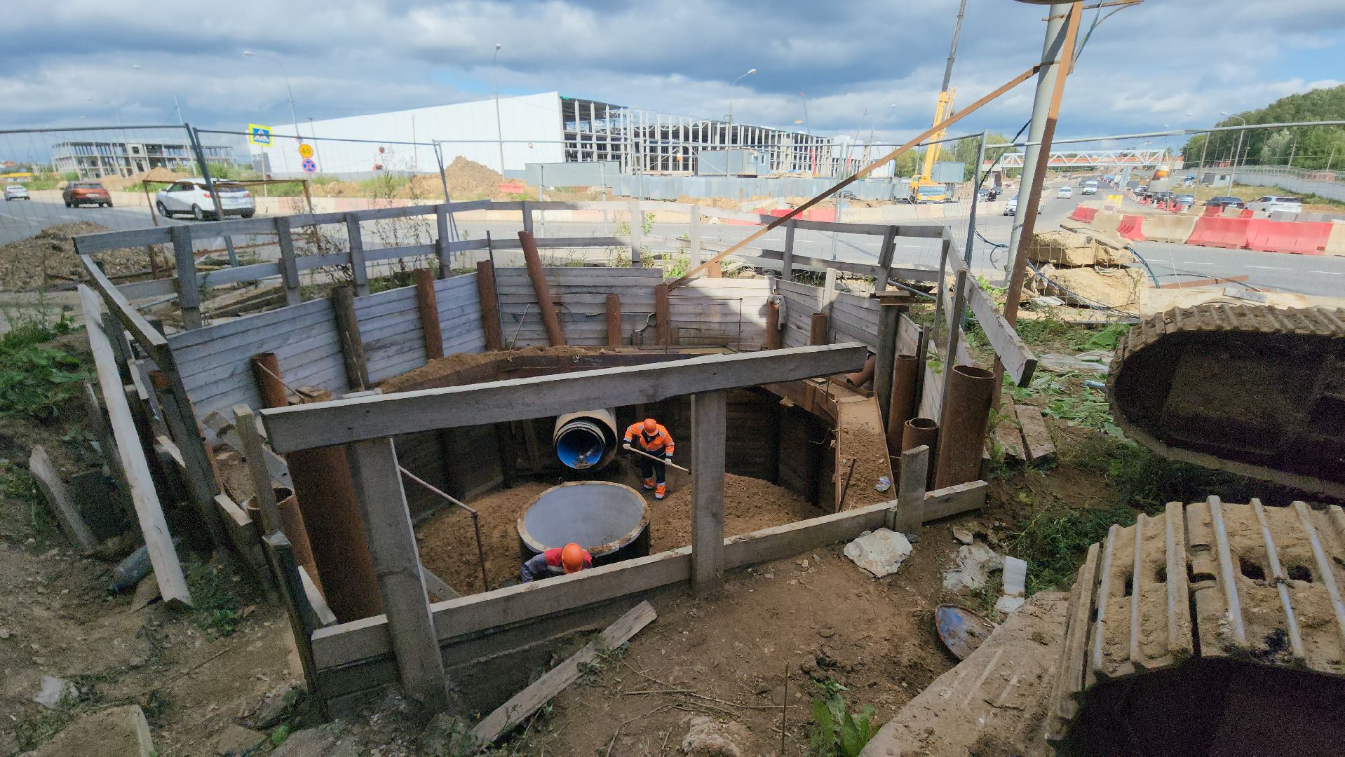 афанасовское шоссе, мытищи, реконструкция шоссе,