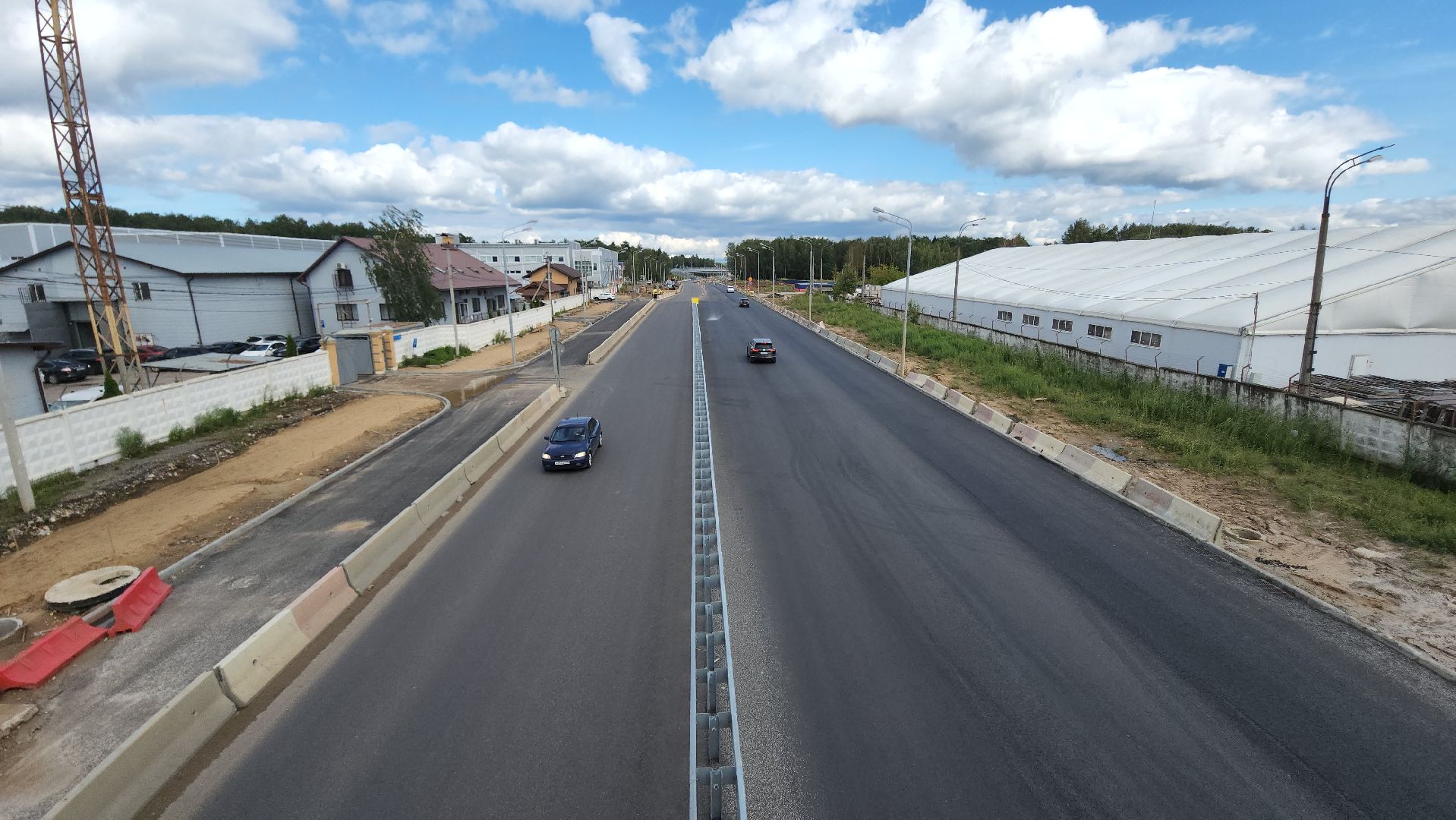 афанасовское шоссе, мытищи, реконструкция шоссе,