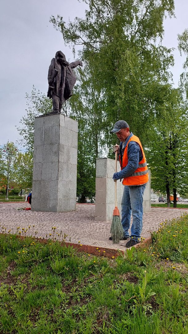день победы, мемориалы, памятники, серпухов, благоустройство, вечный огонь,