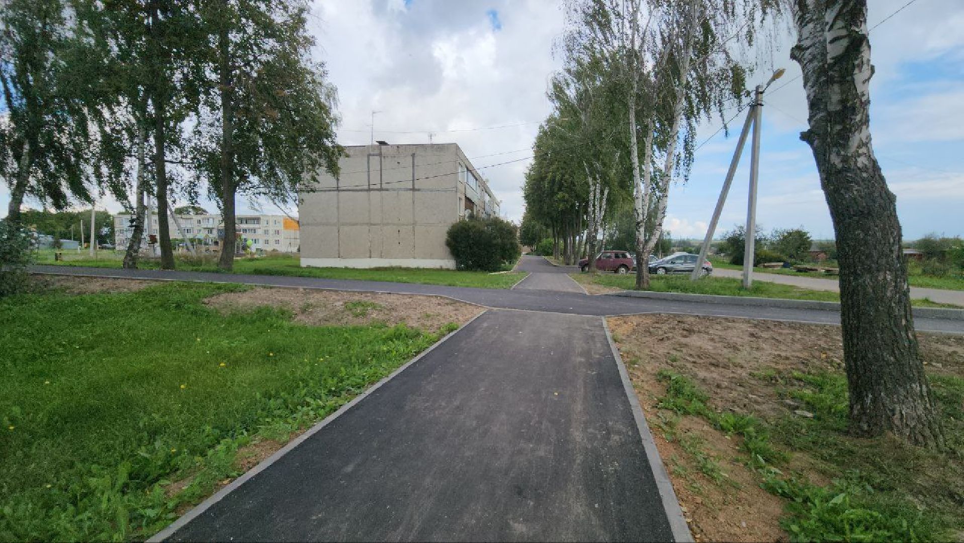 луховицы, орешково, комплексное благоустройство двора,