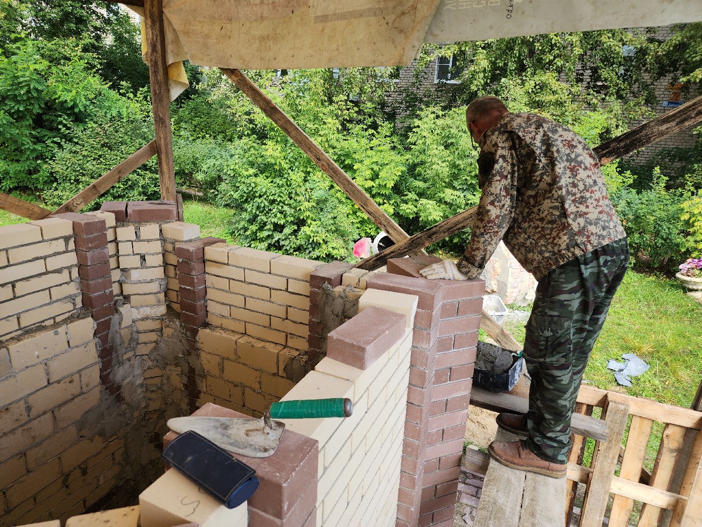 восстановление часовни, демихово, орехово-зуевский округ,