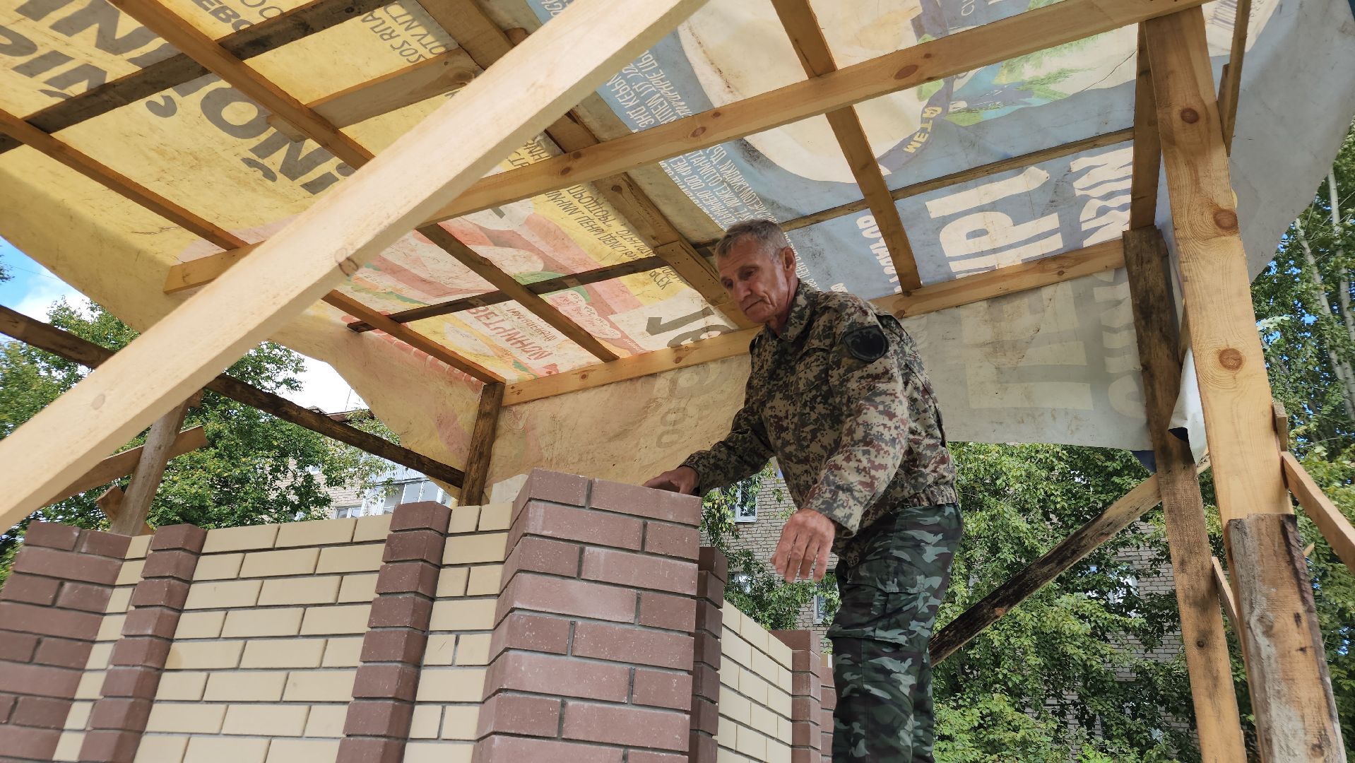 восстановление часовни, демихово, орехово-зуевский округ,