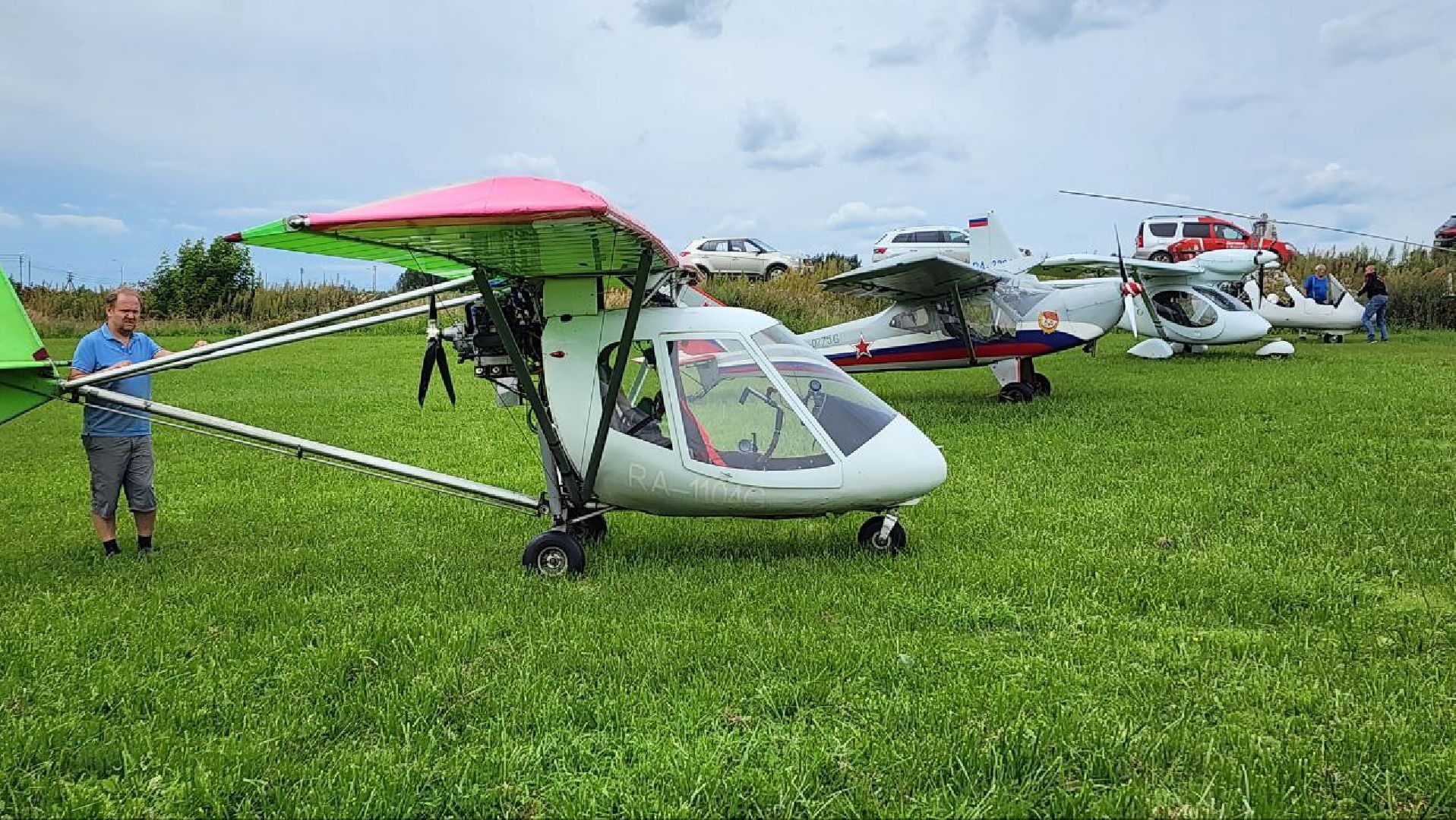 Дмитров, Клуб Паралет, Аэродром возле Батюшково, РВИО, День воздушного флота,